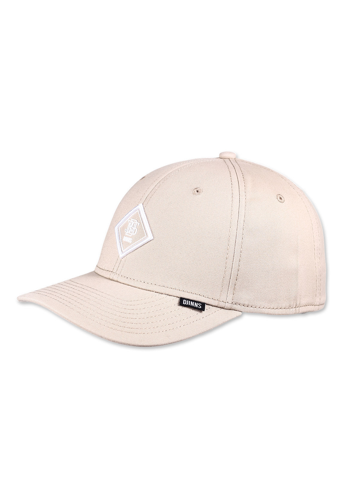 Djinns Snapback Cap 6P TrueFit 2.0 BRUSHED TWILL Khaki Beige günstig online kaufen