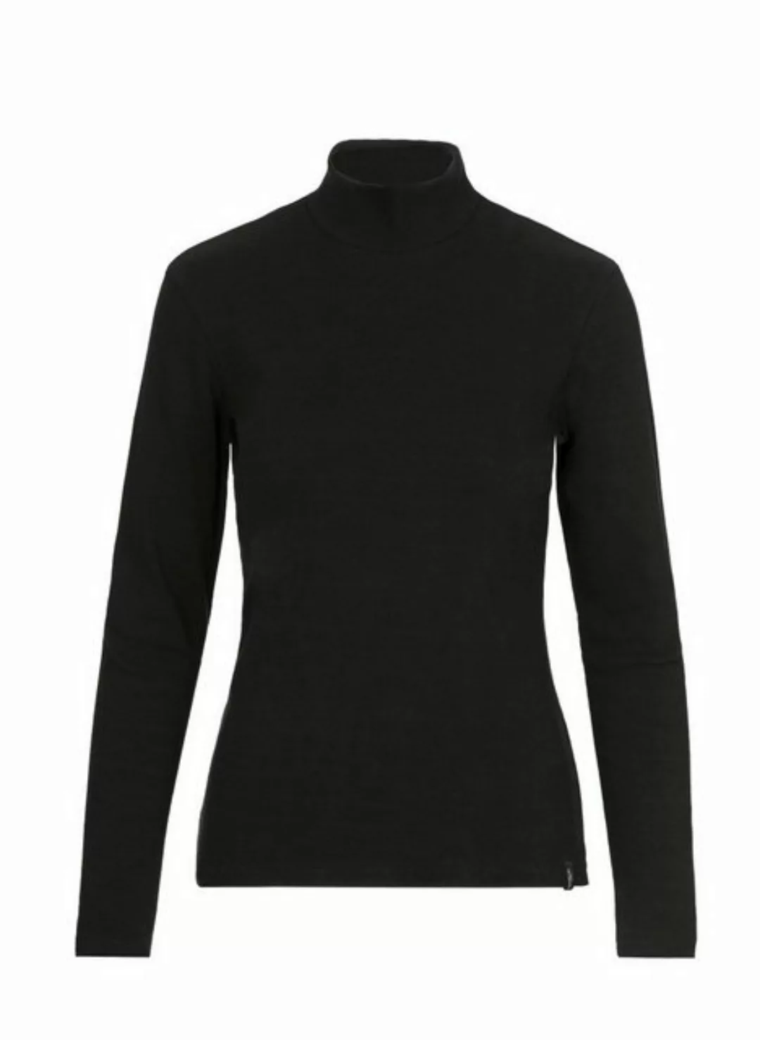 Trigema Longsleeve TRIGEMA Langarm Shirt mit modischem Stehkragen (1-tlg) günstig online kaufen