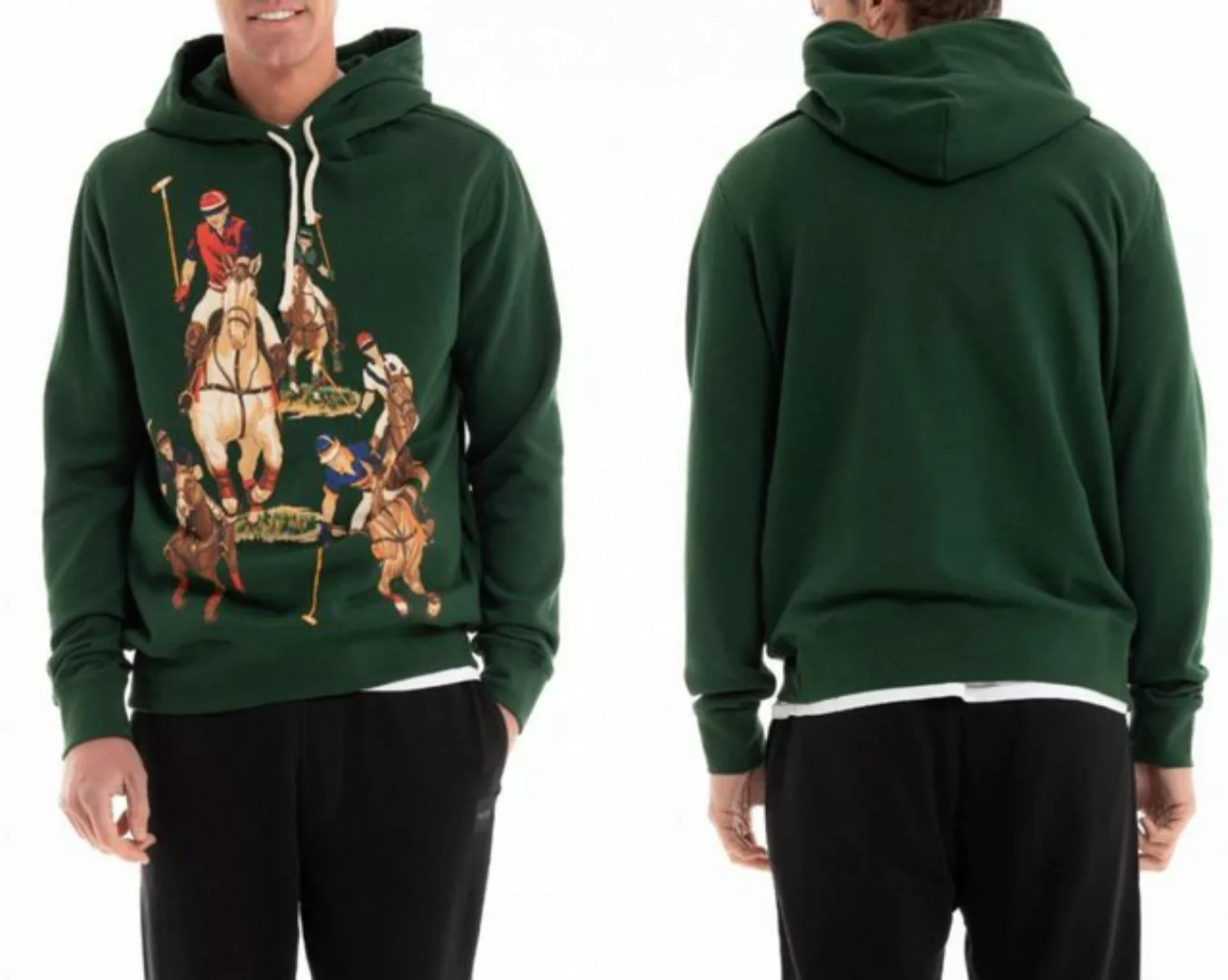 Ralph Lauren Sweatshirt POLO RALPH LAUREN FIVE HORSEMEN Hoodie Sweater Swea günstig online kaufen
