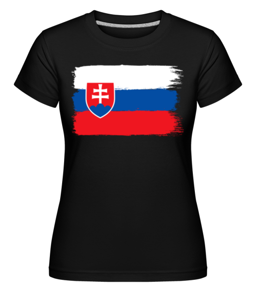 Länder Flagge Slowakei · Shirtinator Frauen T-Shirt günstig online kaufen