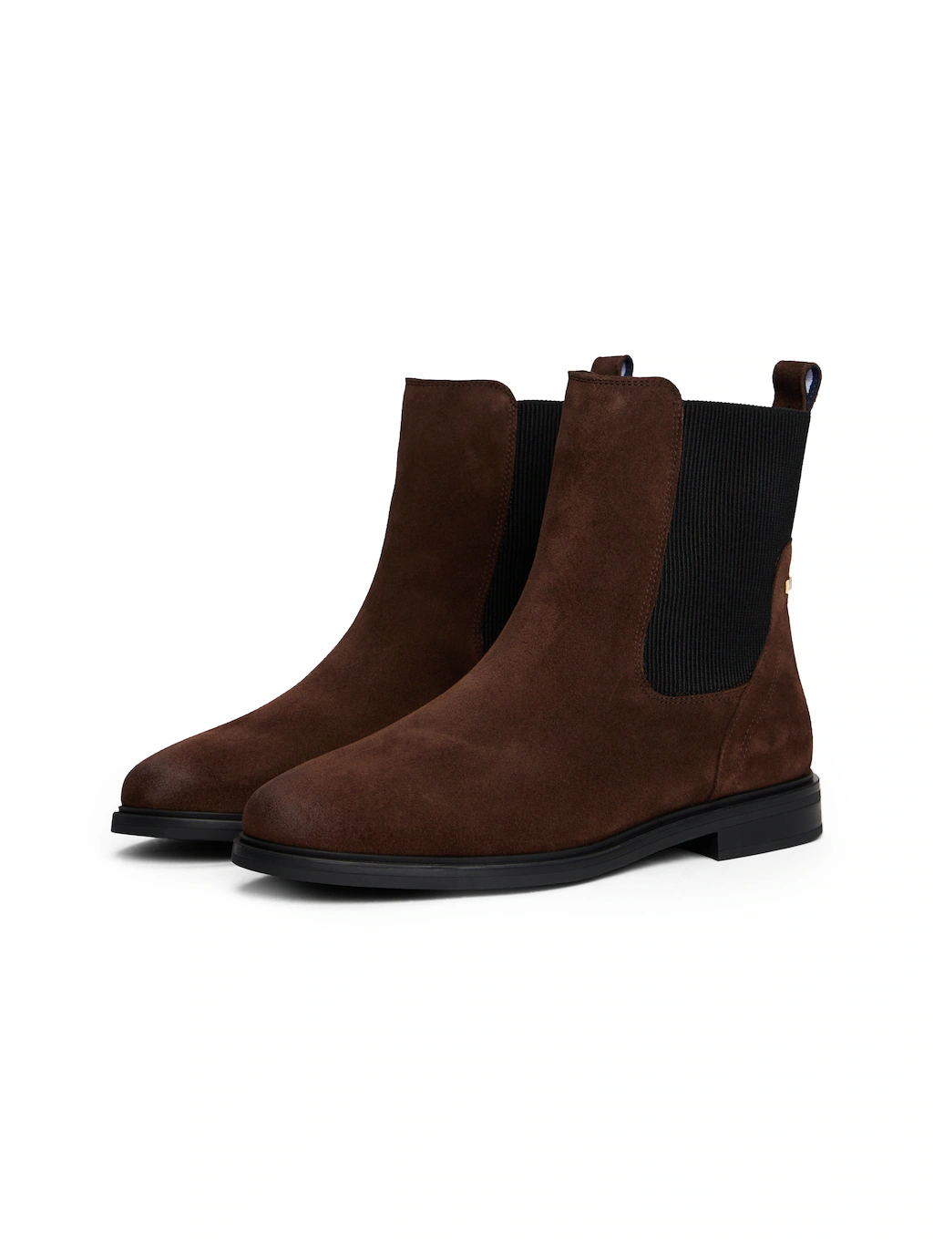 Tommy Hilfiger Chelseaboots "FLAG SUEDE CHELSEA BOOT", Stiefelette, Busines günstig online kaufen