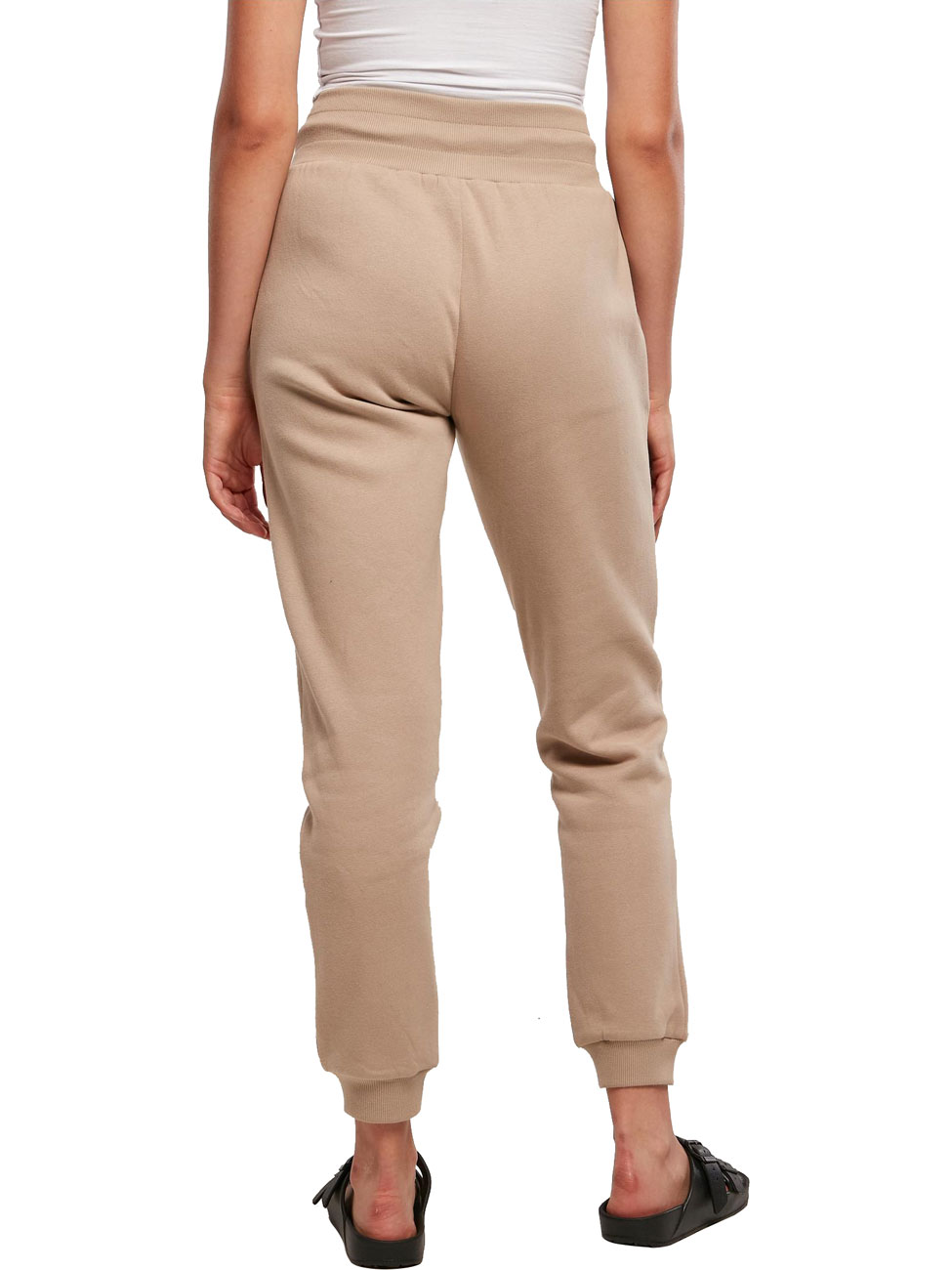 Urban Classics Damen Sweatpant ORGANIC HIGH WAIST - Regular Fit günstig online kaufen