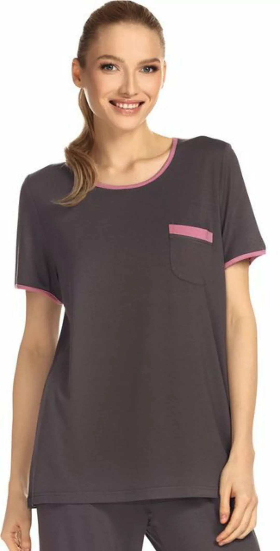 Ascafa Sweatshirt Damen-T-Shirt Uni günstig online kaufen
