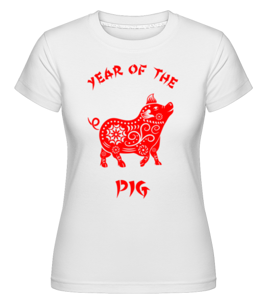 Chinese Zodiac Year Of The Pig · Shirtinator Frauen T-Shirt günstig online kaufen