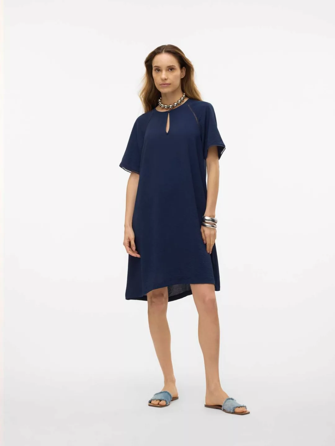 Vero Moda Minikleid "VMALVA GITTE SS SHORT DRESS WVN GA" günstig online kaufen