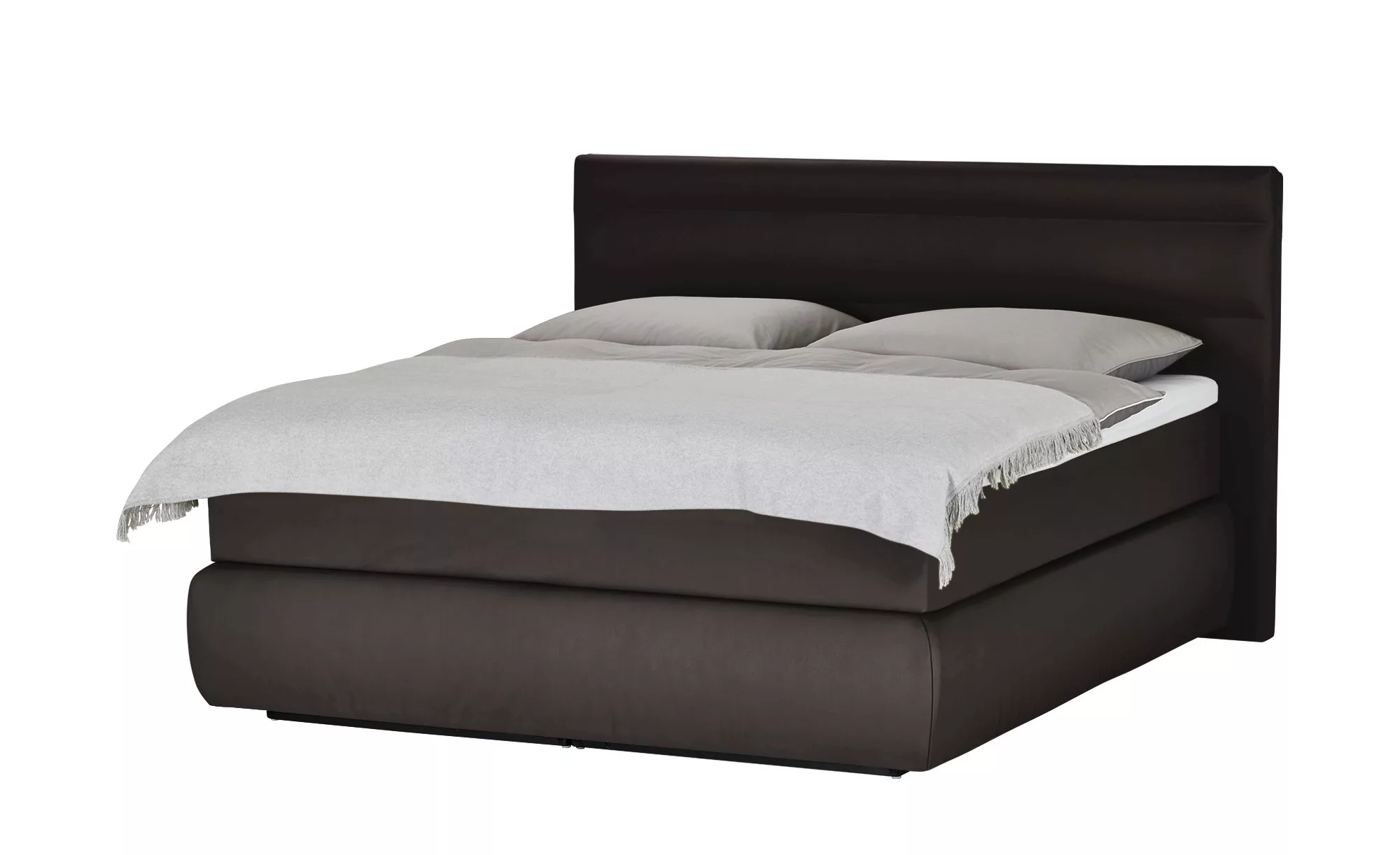 Wohnwert Boxspringbett  Dormian Bolge High - braun - 180 cm - 122 cm - Bett günstig online kaufen