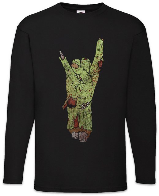 Urban Backwoods Langarmshirt Zombie Metal Fist Logo Langarm T-Shirt Rotten günstig online kaufen