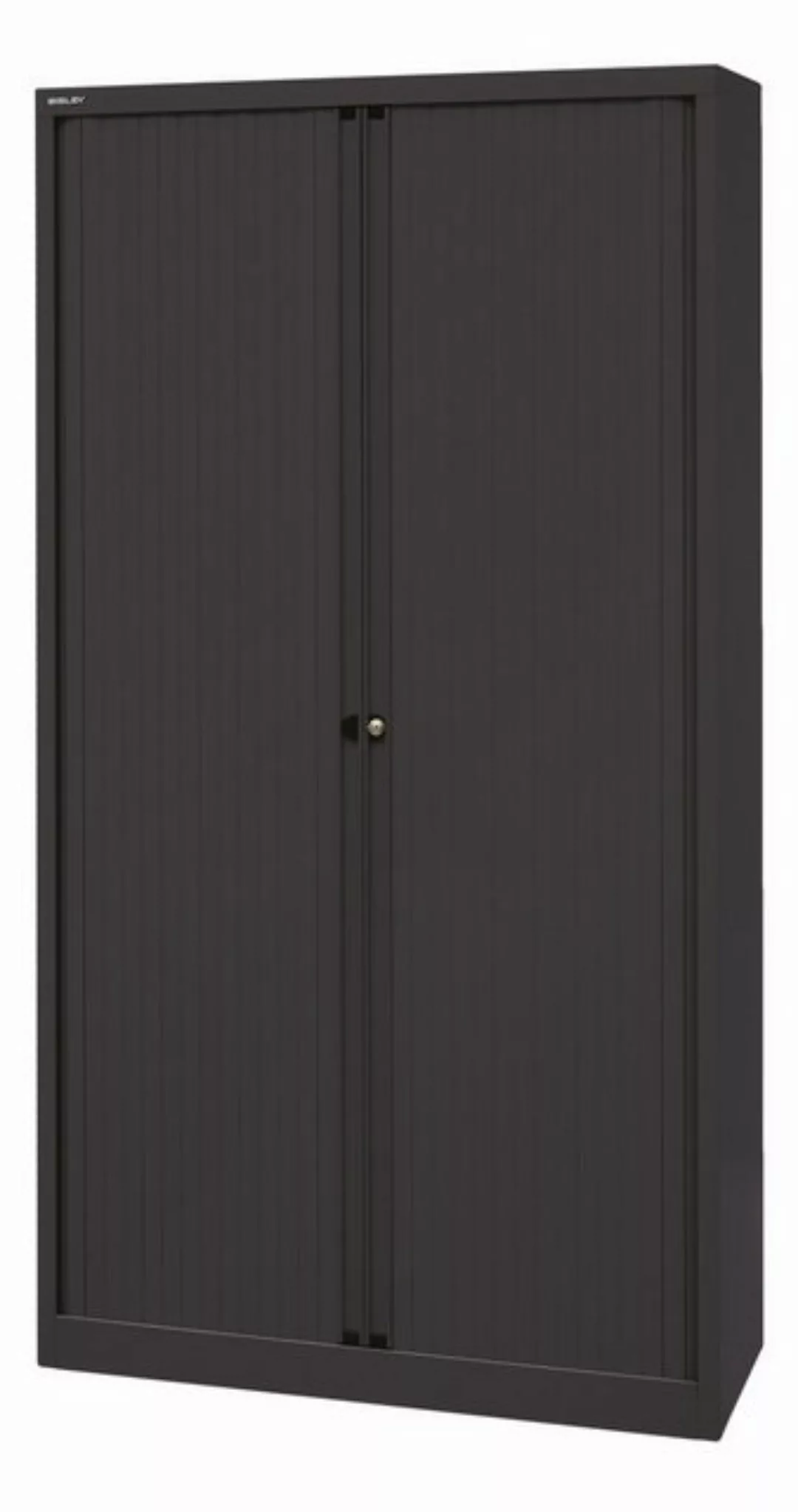 Bisley Rollladenschrank Rollladenschrank EuroTambour in Schwarz - Maße: H 1 günstig online kaufen