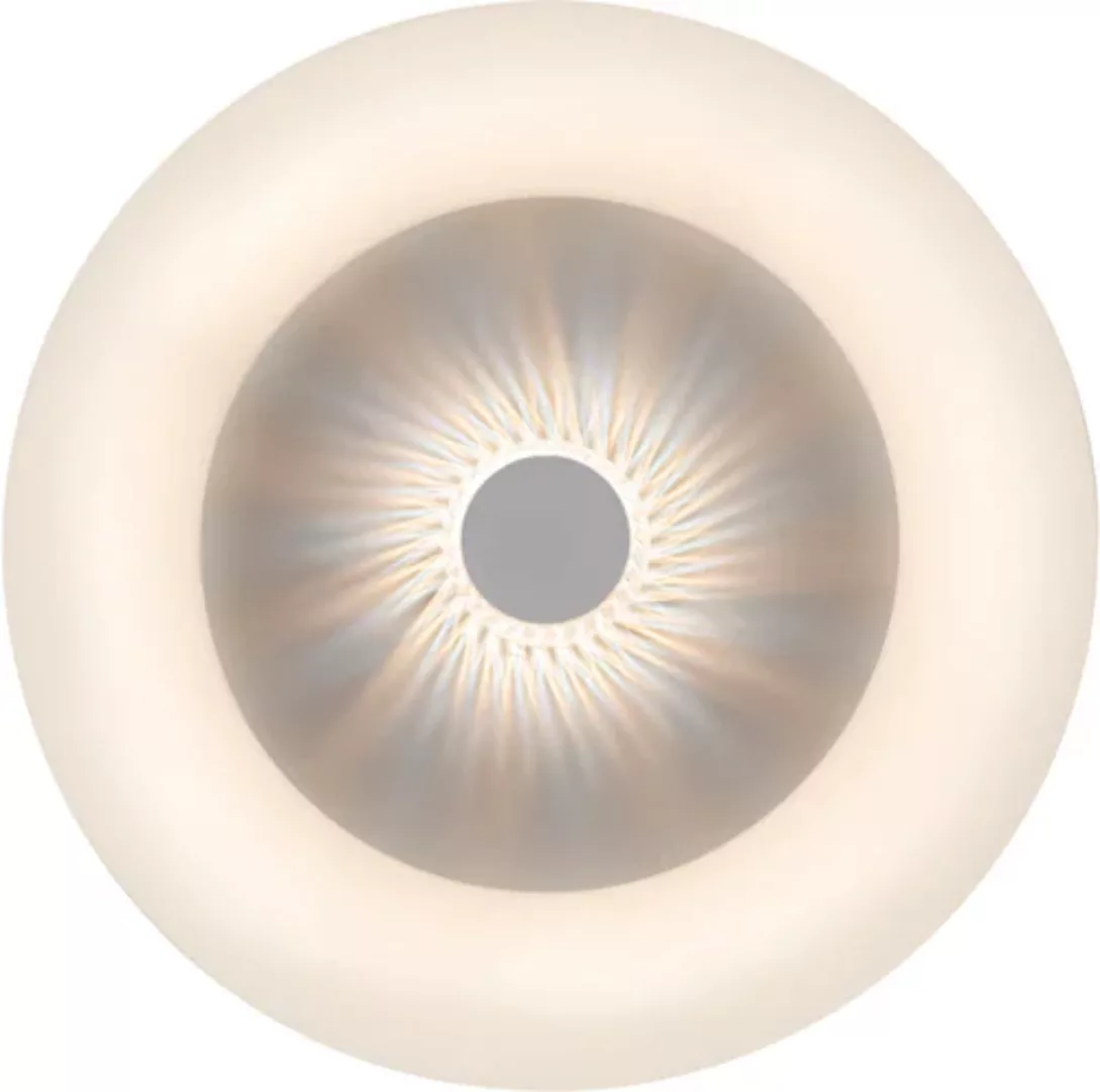 LED-Deckenleuchte Vertigo, CCT, weiß, Ø 50 cm günstig online kaufen