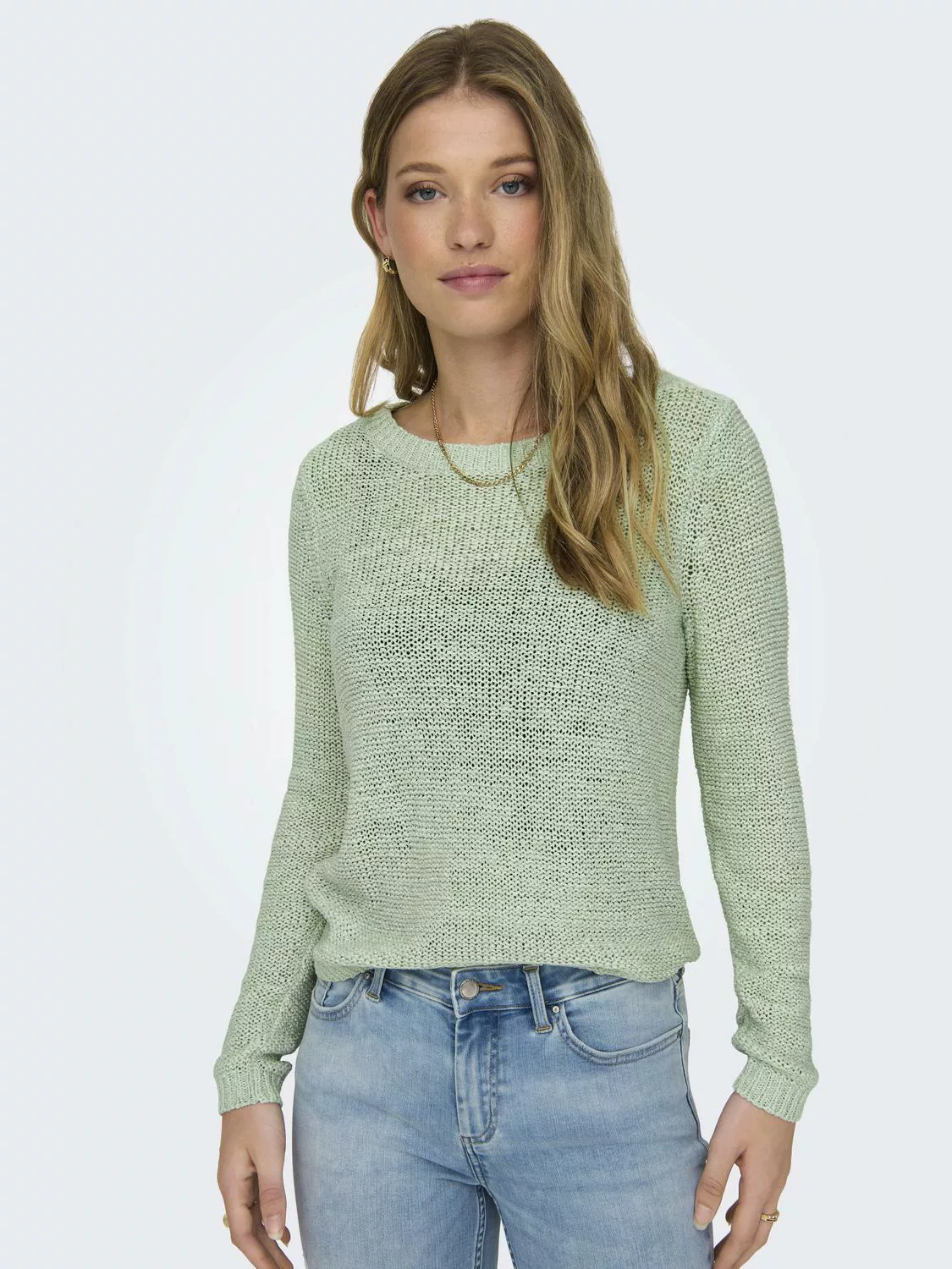 ONLY Sweatshirt ONLGEENA XO L/S PULLOVER KNT NOOS günstig online kaufen