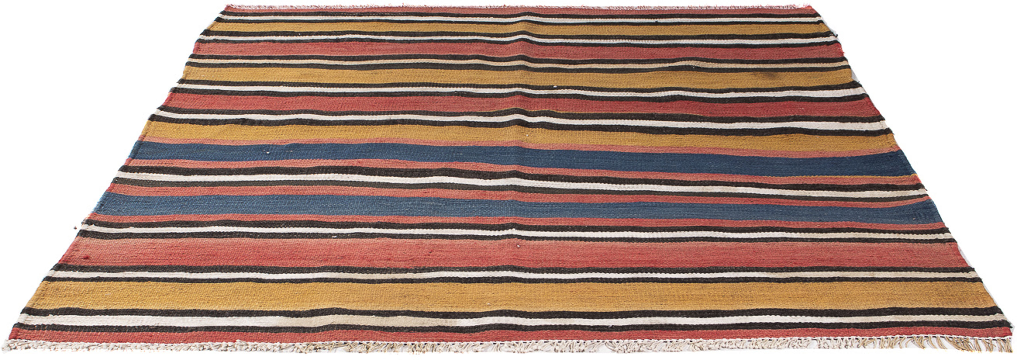morgenland Wollteppich »Kelim - Old quadratisch - 130 x 140 cm - mehrfarbig günstig online kaufen