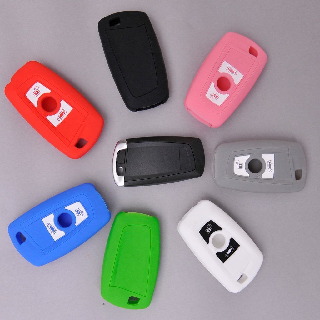 mt-key Schlüsseltasche Autoschlüssel Softcase Silikon Schutzhülle günstig online kaufen
