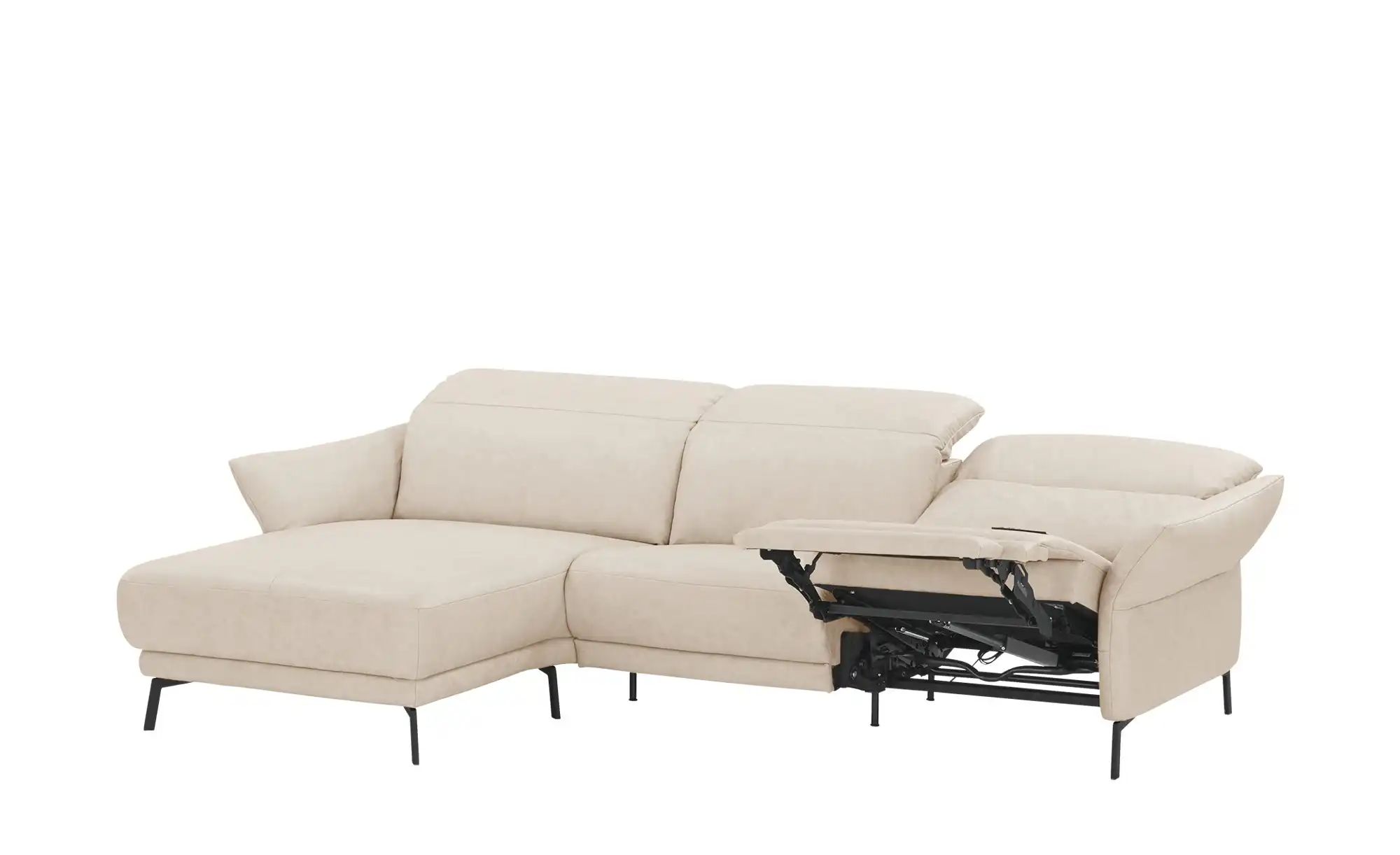 Wohnwert Ecksofa Leder Bellana ¦ beige ¦ Maße (cm): B: 291 H: 101 T: 176 Po günstig online kaufen