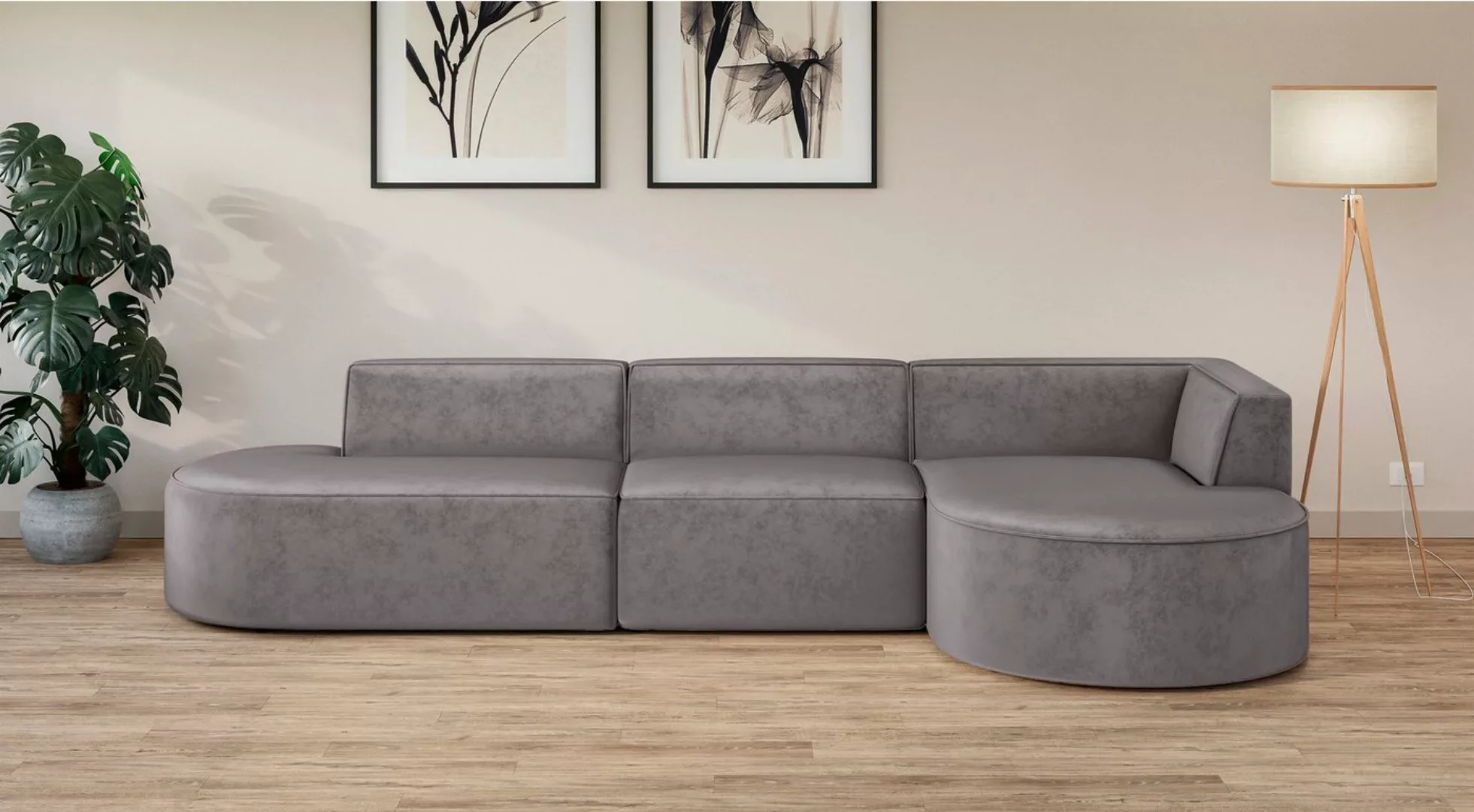 andas Ecksofa "EIVIND", auch in Feincord und Bouclé günstig online kaufen