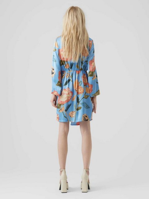 Vero Moda Sommerkleid RENEE (1-tlg) Wickel-Design, Drapiert/gerafft günstig online kaufen