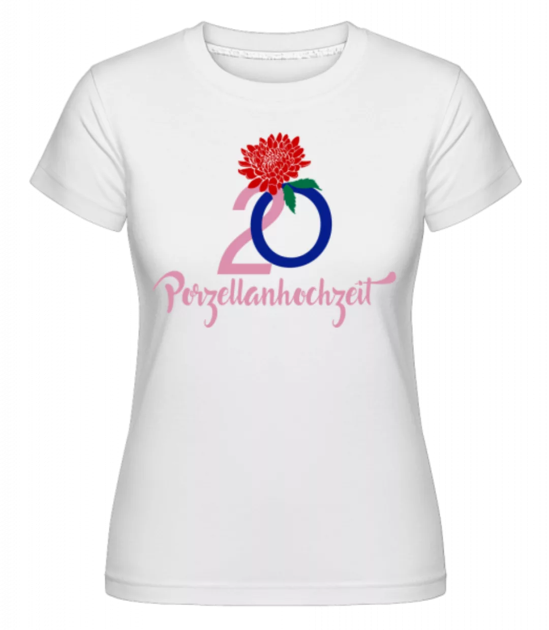 20 Jahre Porzellanhochzeit · Shirtinator Frauen T-Shirt günstig online kaufen