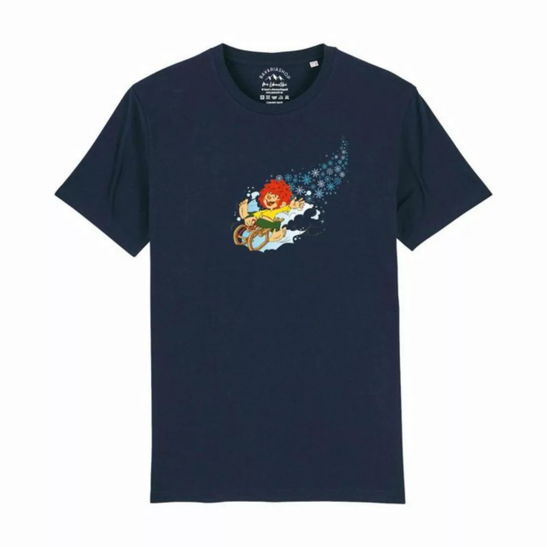 Bavariashop T-Shirt ®Pumuckl Herren T-Shirt "Winter-Kobold günstig online kaufen