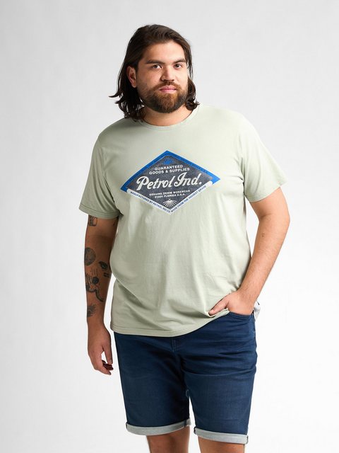 Petrol Industries T-Shirt T-Shirt mit Aufdruck in Plus Size Vista günstig online kaufen