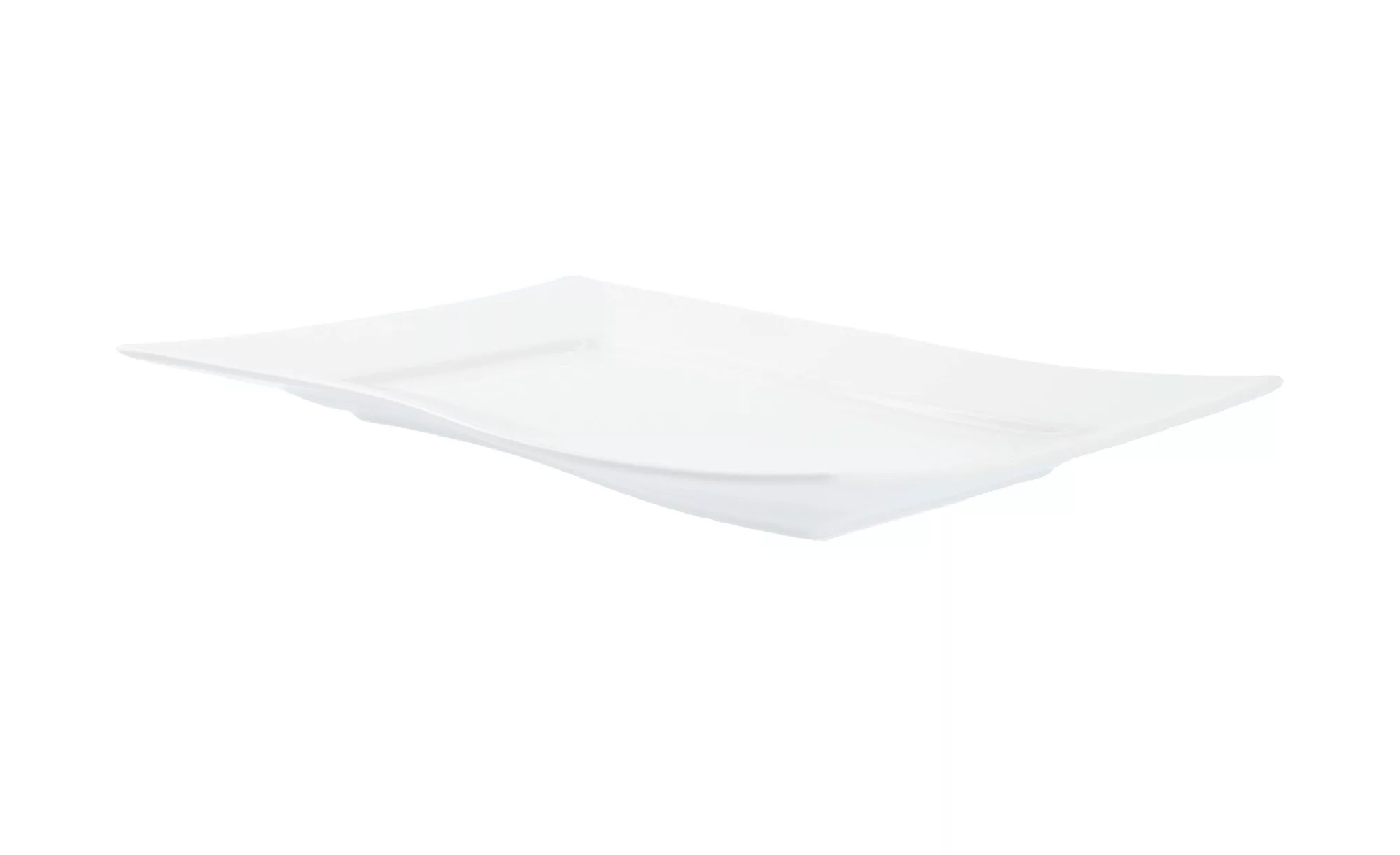 KHG Servierplatte - weiß - Porzellan - 21,5 cm - 3 cm - Sconto günstig online kaufen