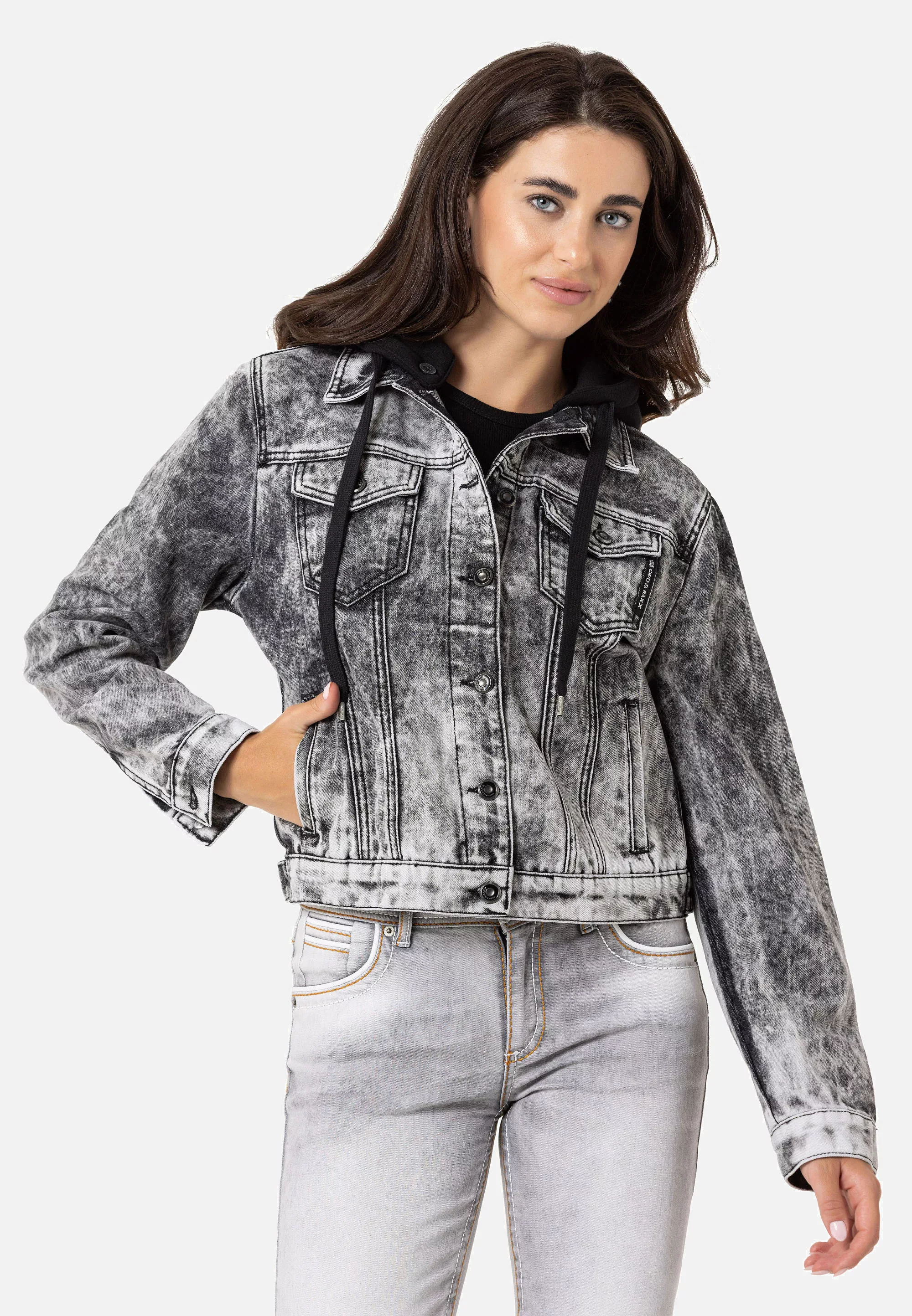 Cipo & Baxx Jeansjacke, im lässigen Look günstig online kaufen