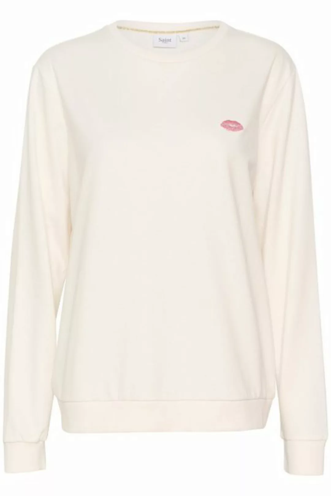 Saint Tropez Fleecepullover Sweatshirt FanileSZ günstig online kaufen