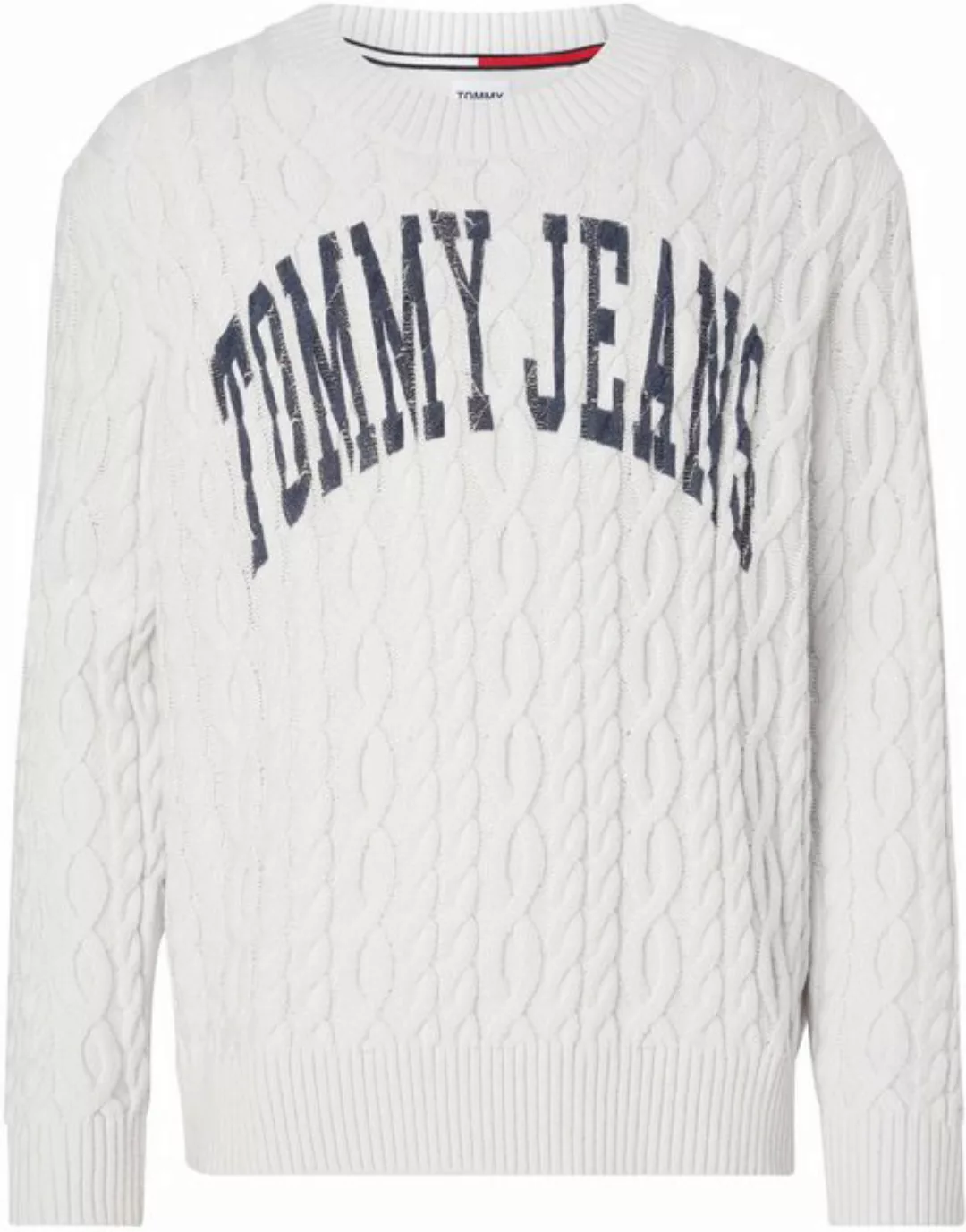 Tommy Jeans Strickpullover TJM RLXD COLLEGIATE SWEATER günstig online kaufen