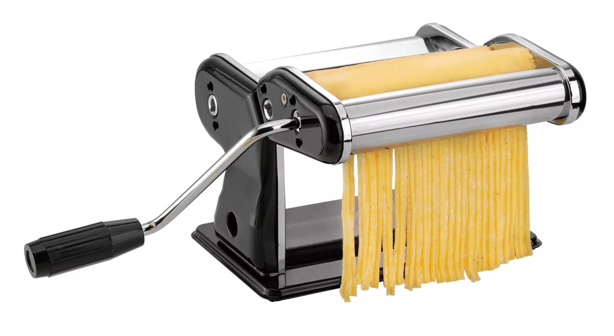GEFU Profi-Pastamaschine Nero Pasta Perfetta silber-kombi günstig online kaufen
