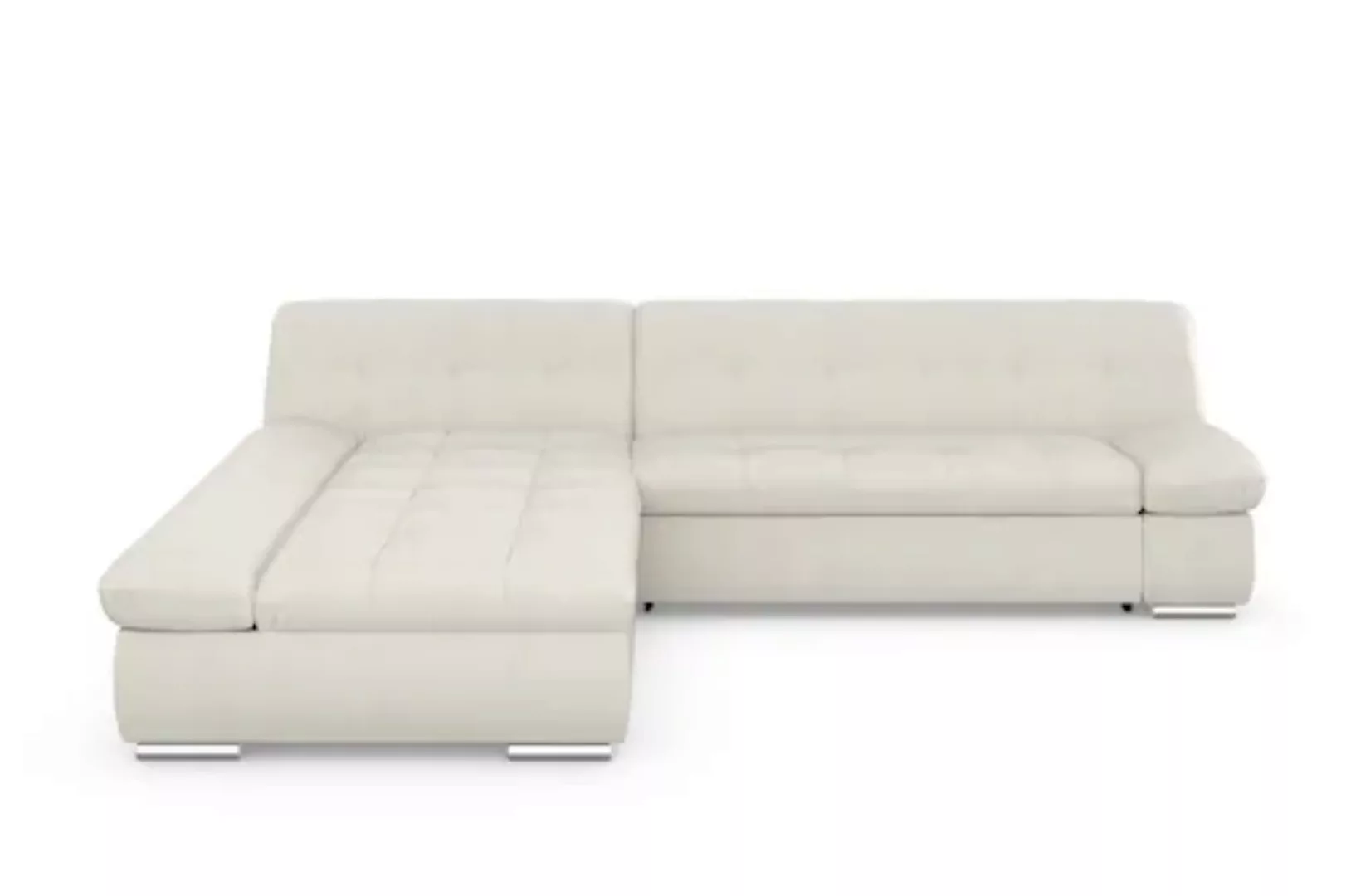 DOMO collection Ecksofa »Mona L-Form«, wahlweise mit Bettfunktion günstig online kaufen