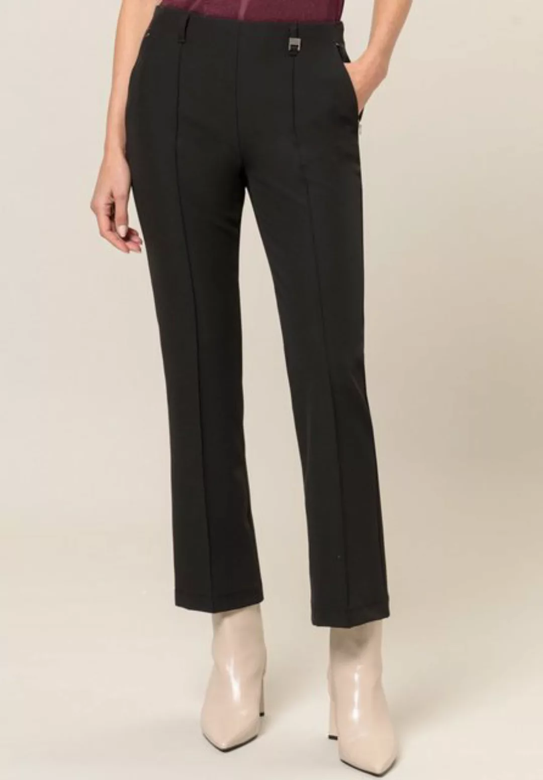 bianca Stretch-Hose DENVER in schmaler Silhouette mit abgenähter Biese günstig online kaufen