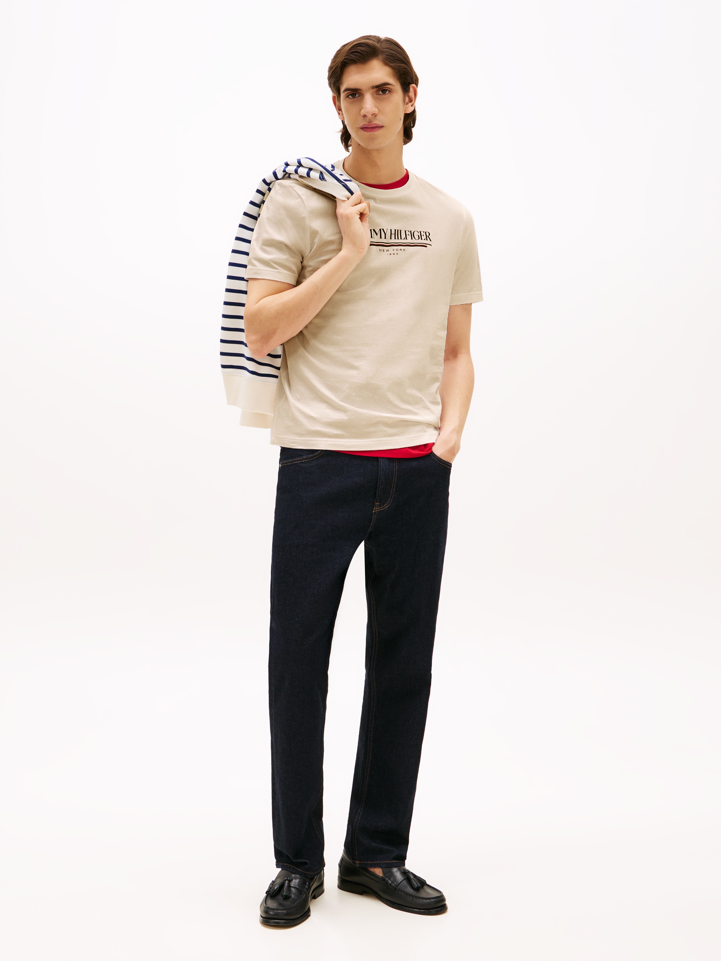 Tommy Hilfiger T-Shirt "BRAND LOVE HILFIGER TEE" günstig online kaufen