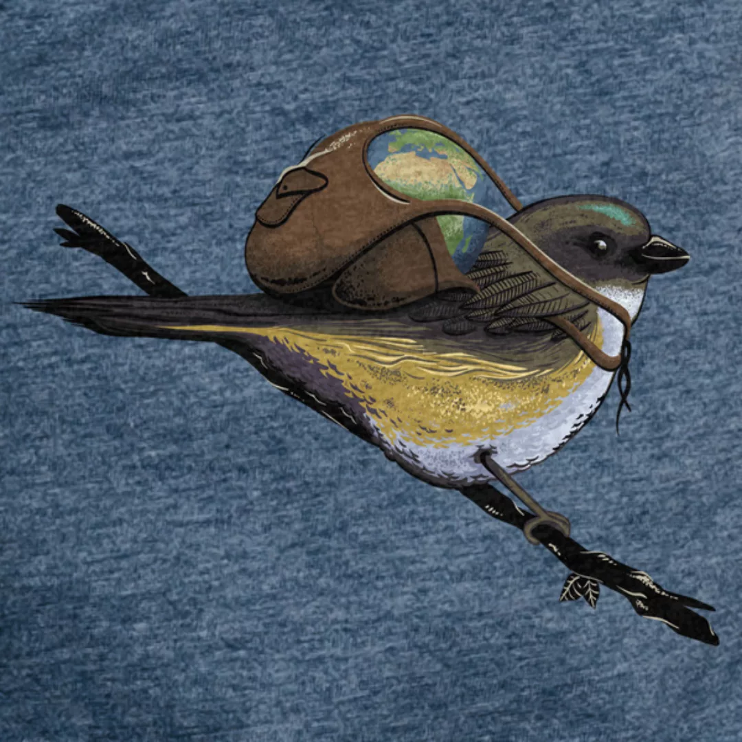 Robert Richter – Save The Planet Bird - Mens Recycled Organic T-shirt günstig online kaufen