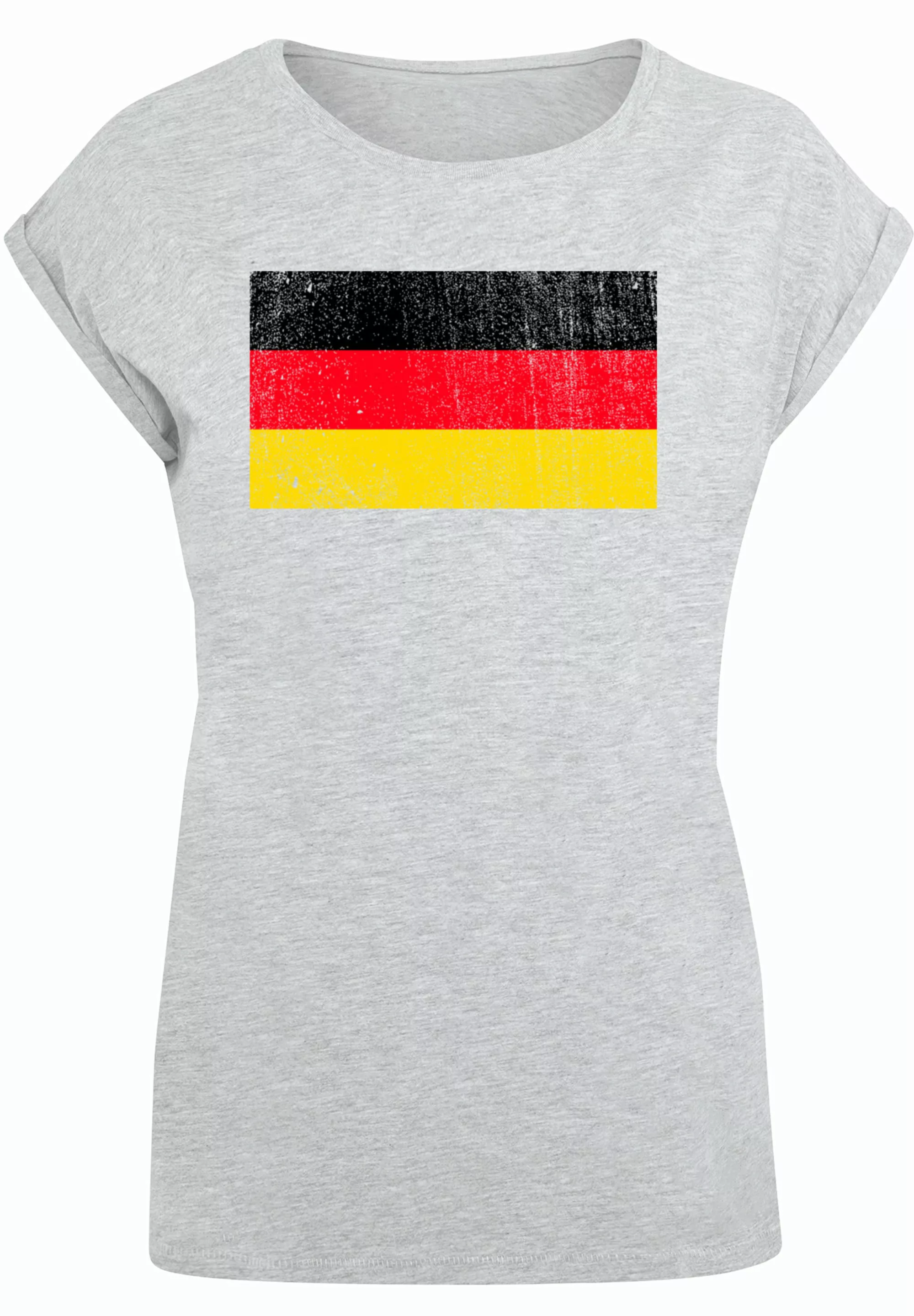 F4NT4STIC T-Shirt "Germany Deutschland Flagge distressed" günstig online kaufen