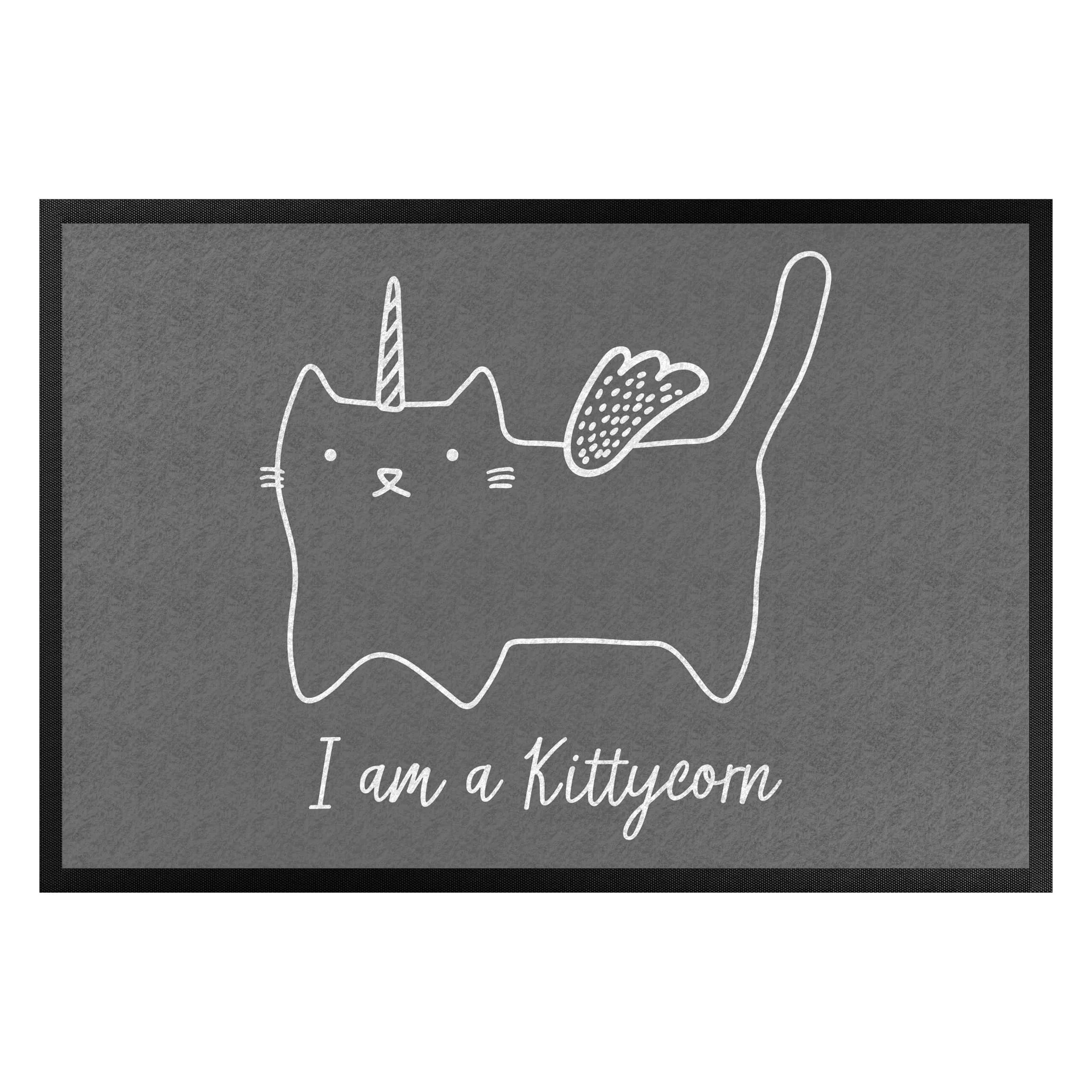 Fußmatte Spruch Kittycorn günstig online kaufen