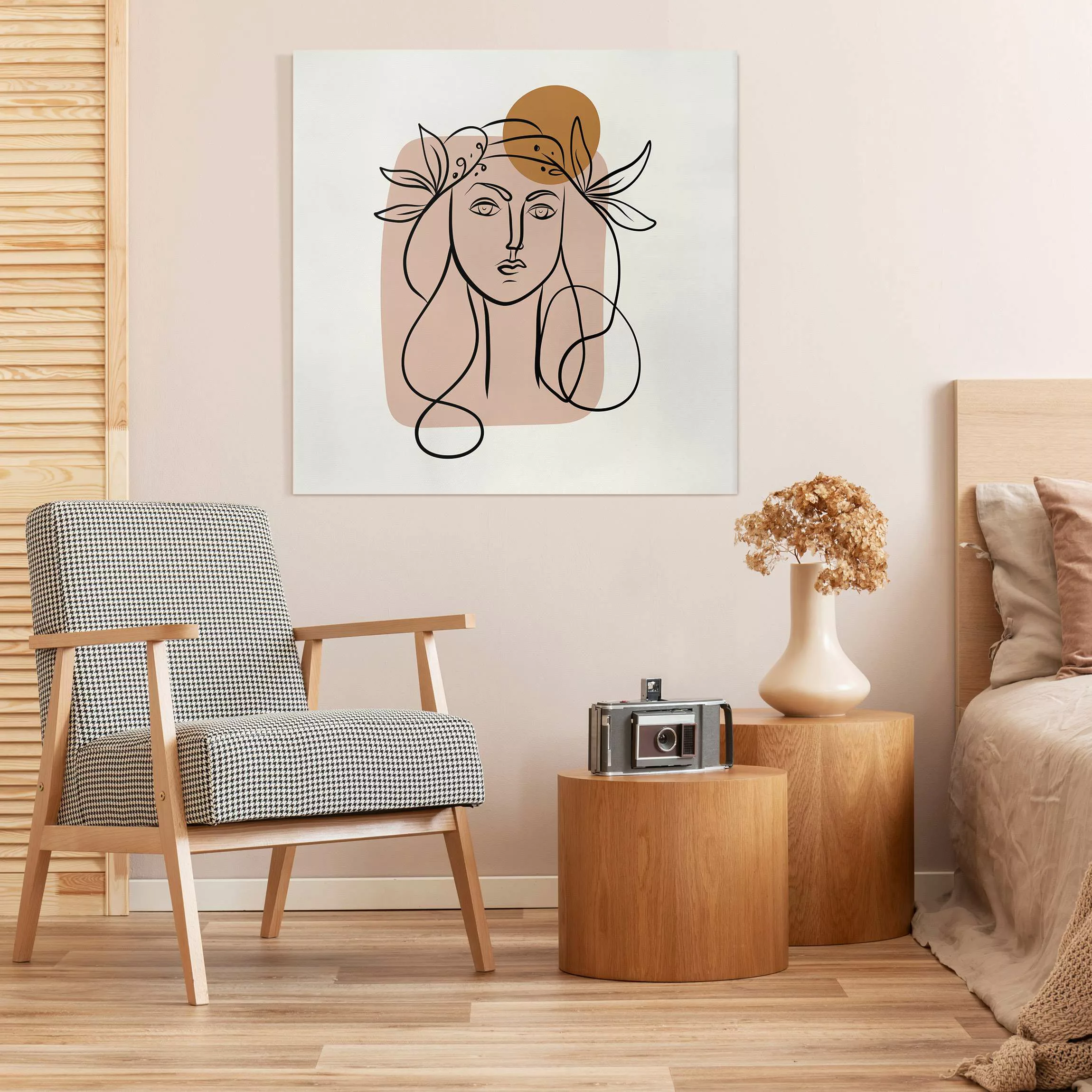 Leinwandbild Picasso Interpretation - Die Muse III günstig online kaufen