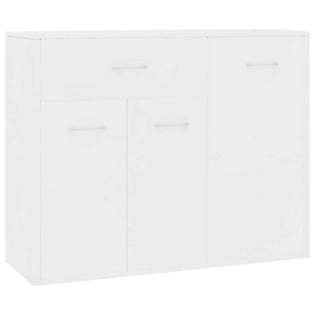 Sideboard Weiß 88ã30ã70 Cm Spanplatte günstig online kaufen