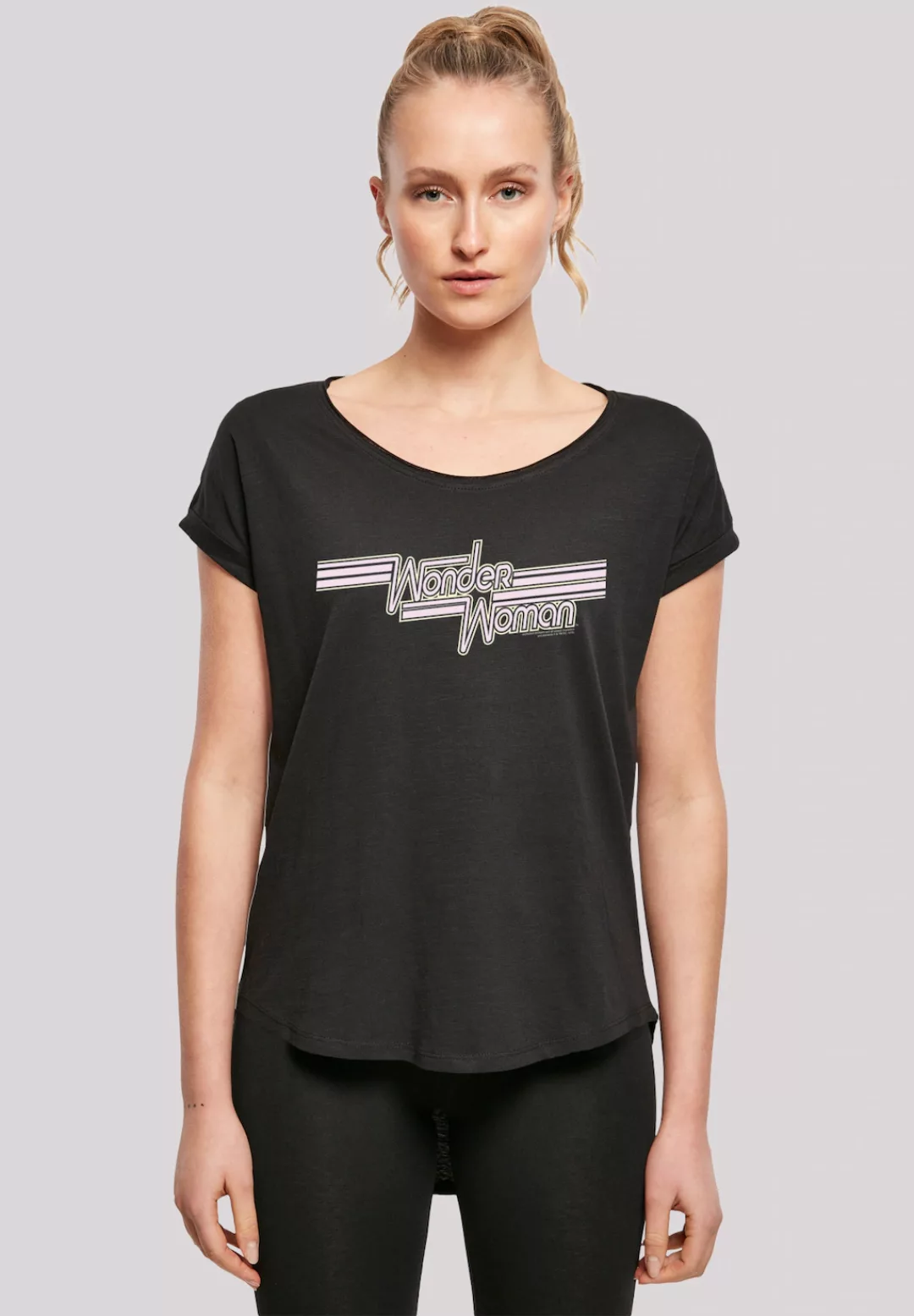 F4NT4STIC T-Shirt "DC Comics Wonder Woman Lines Logo", Print günstig online kaufen