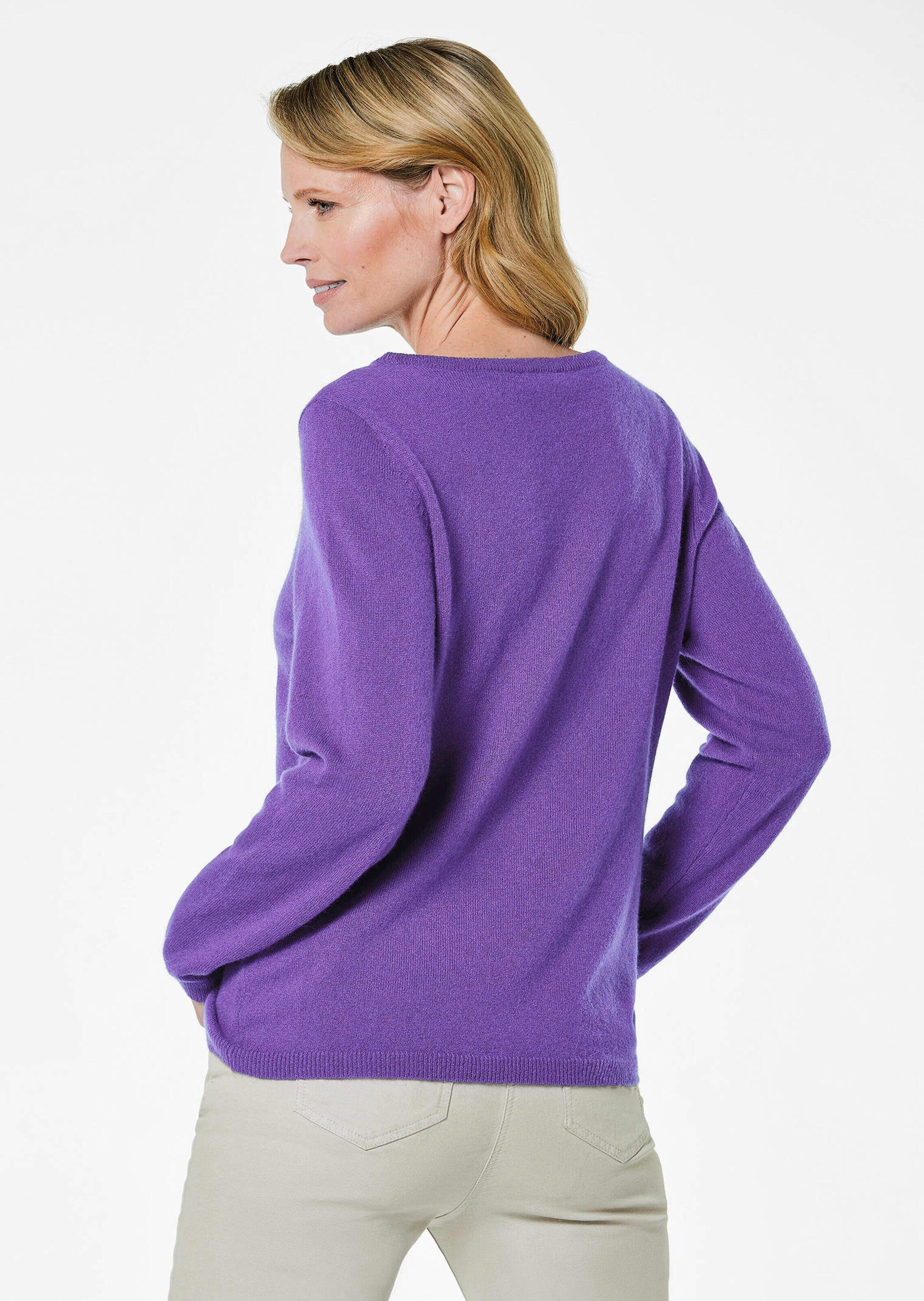 GOLDNER Strickpullover Kaschmirpullover mit U-Boot Ausschnitt günstig online kaufen
