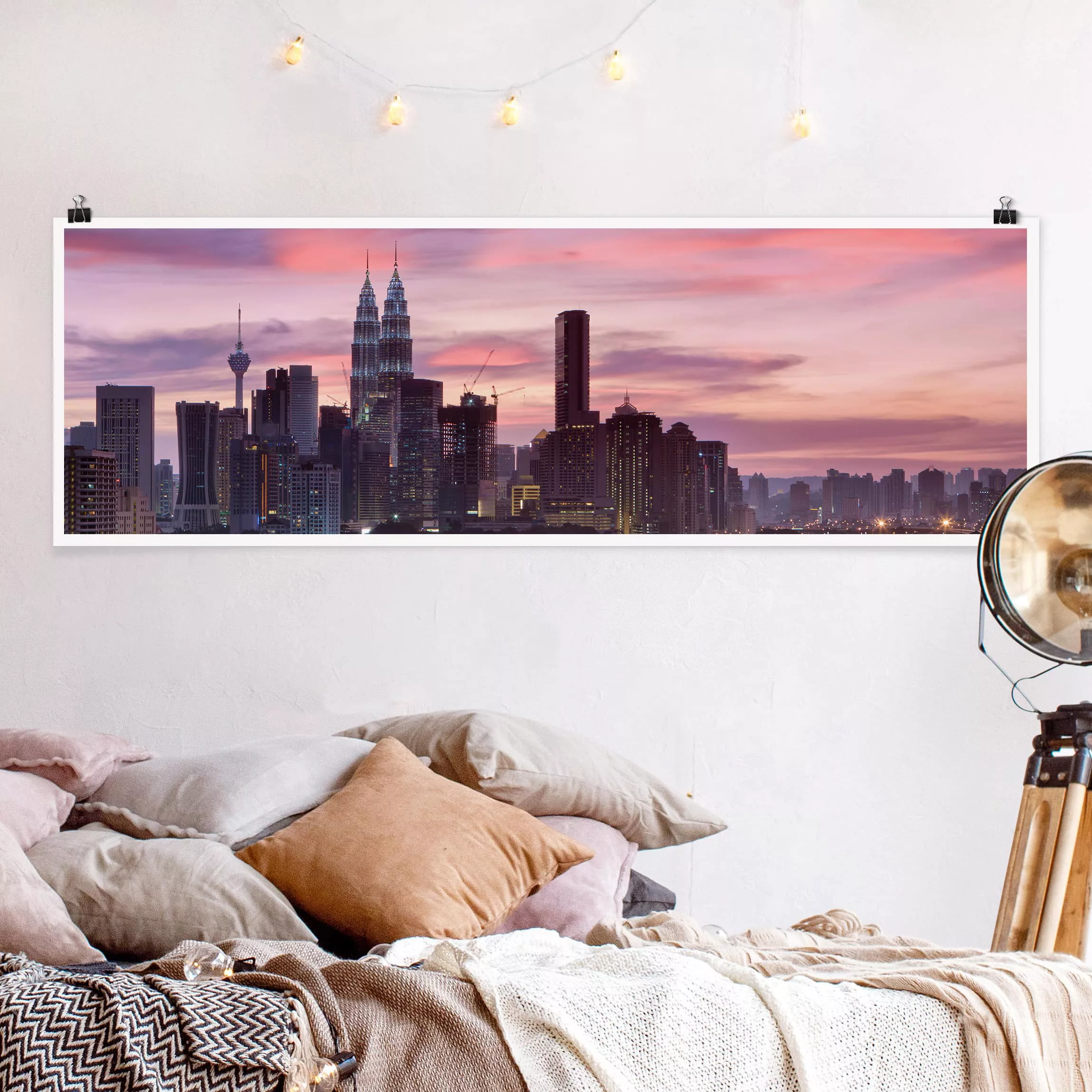 Panorama Poster Architektur & Skyline Kuala Lumpur günstig online kaufen