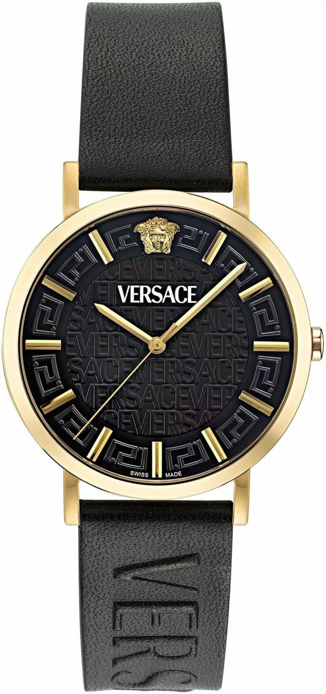 Versace Schweizer Uhr GRECA SLIM, Mit günstig online kaufen