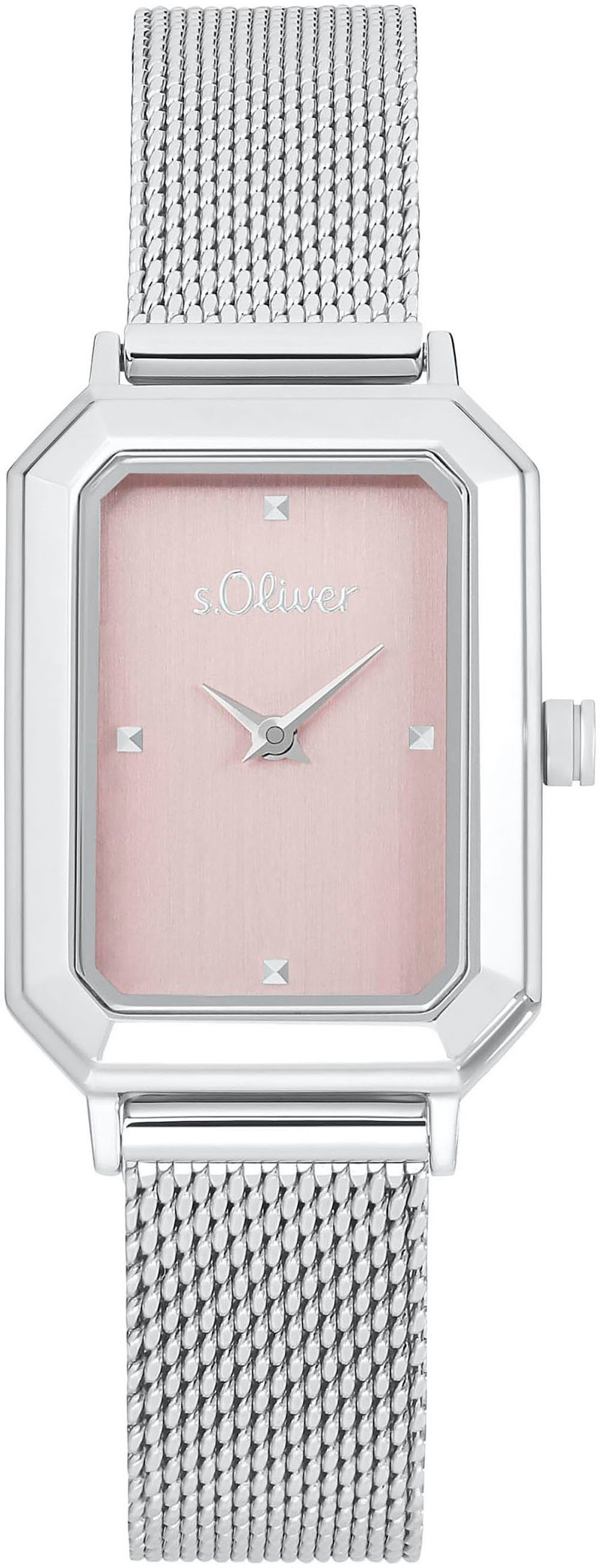 s.Oliver Quarzuhr 2035437, Armbanduhr, Damenuhr, analog, günstig online kaufen