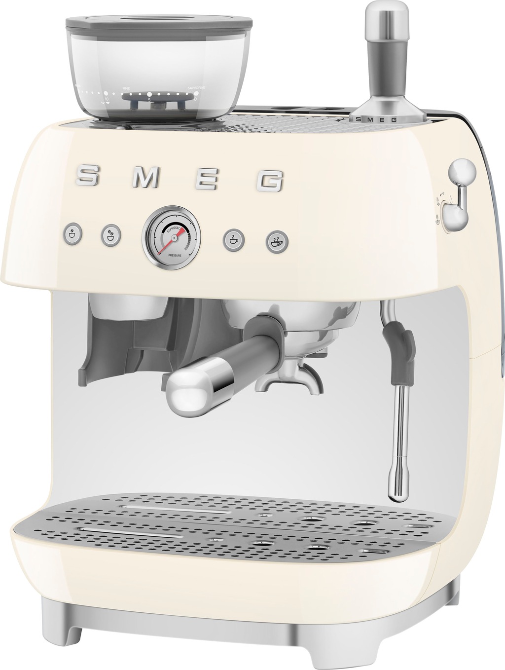 Smeg Espressomaschine »EGF03CREU«, mit integrierter Kaffeemühle günstig online kaufen