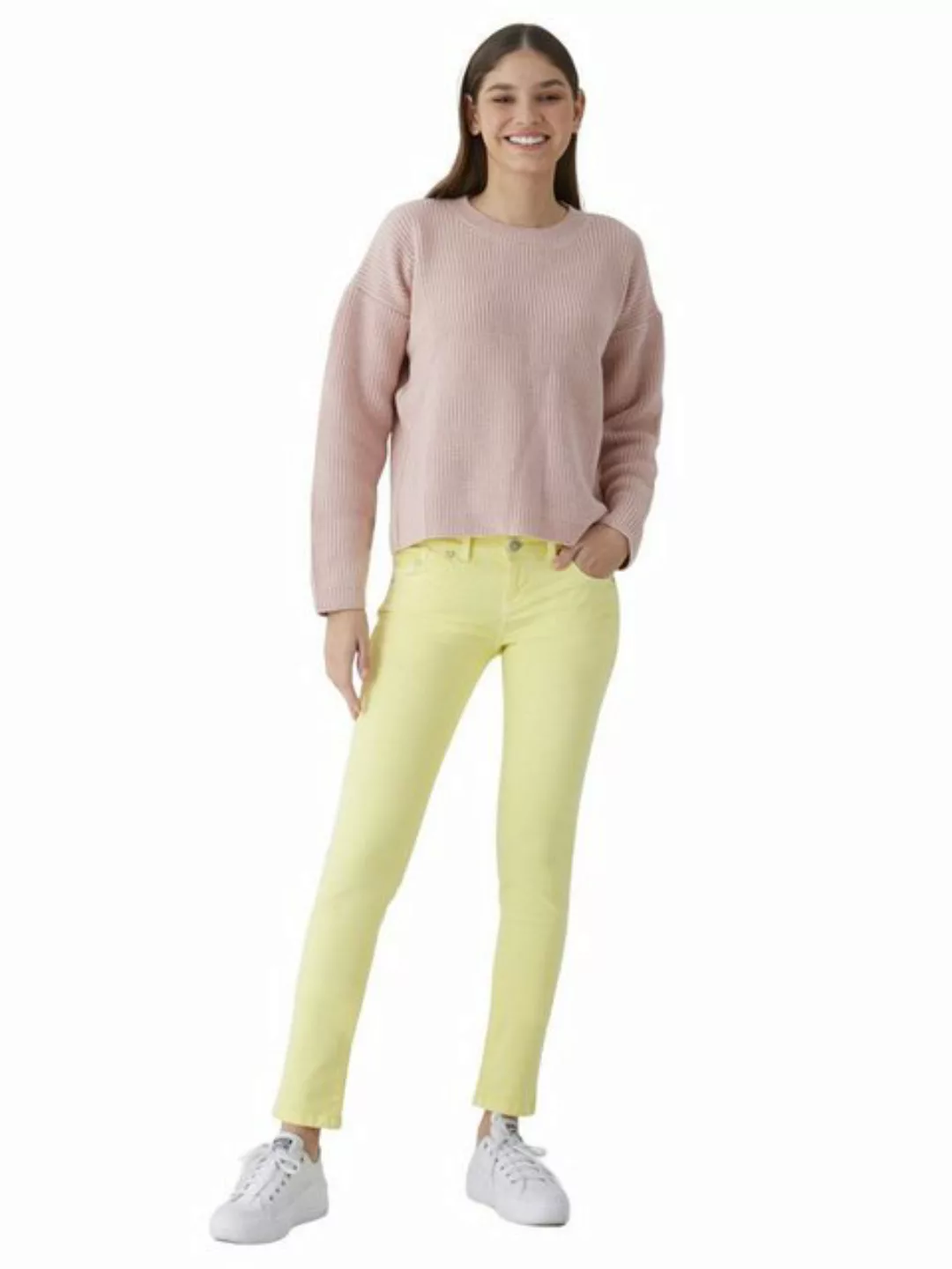 LTB Damen Jeans MOLLY M Super Slim Fit - Gelb - Lemon Drop Wash günstig online kaufen