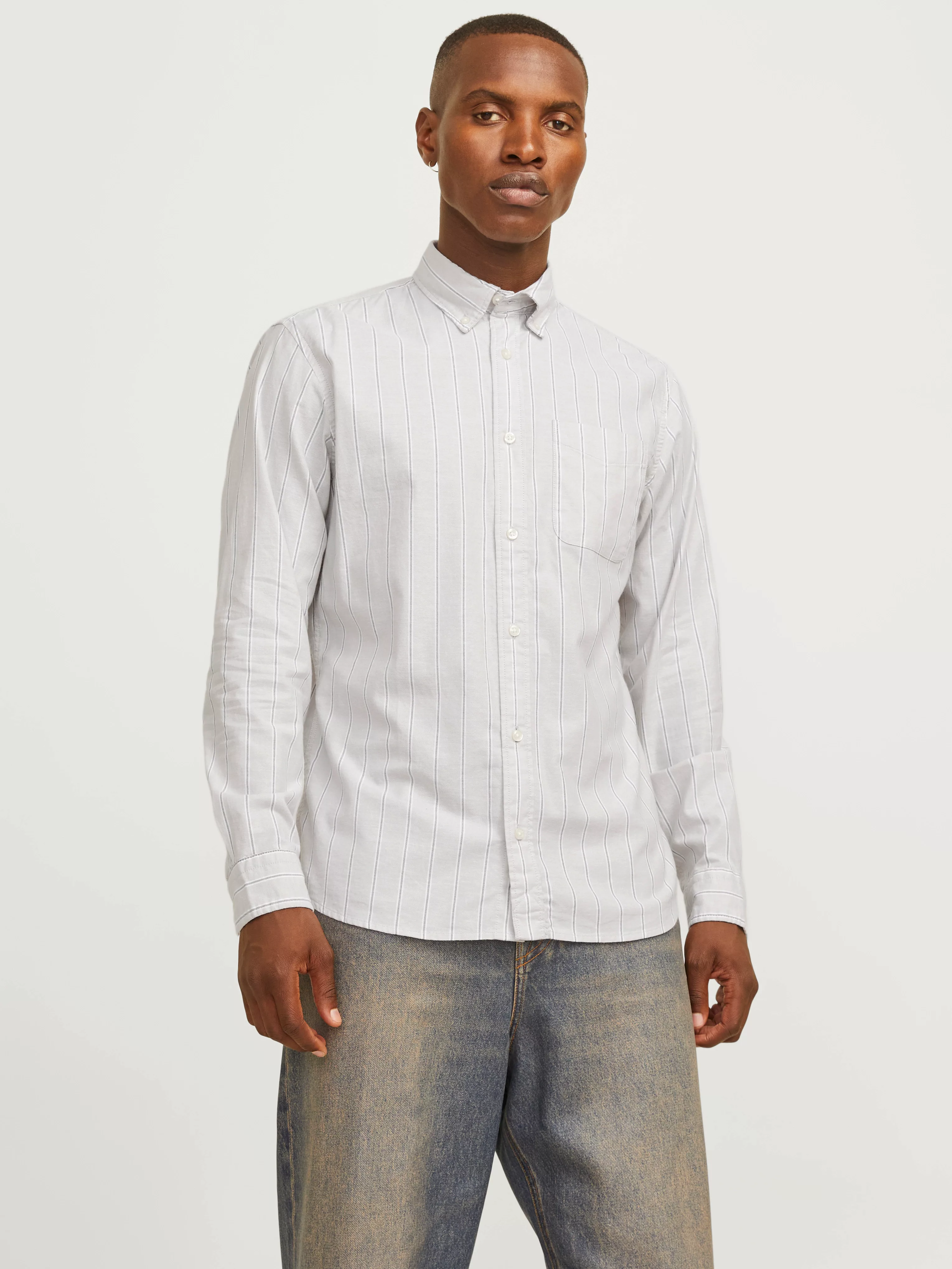 Jack & Jones Langarmhemd "JPRBROOK OXFORD SHIRT L/S NOOS" günstig online kaufen