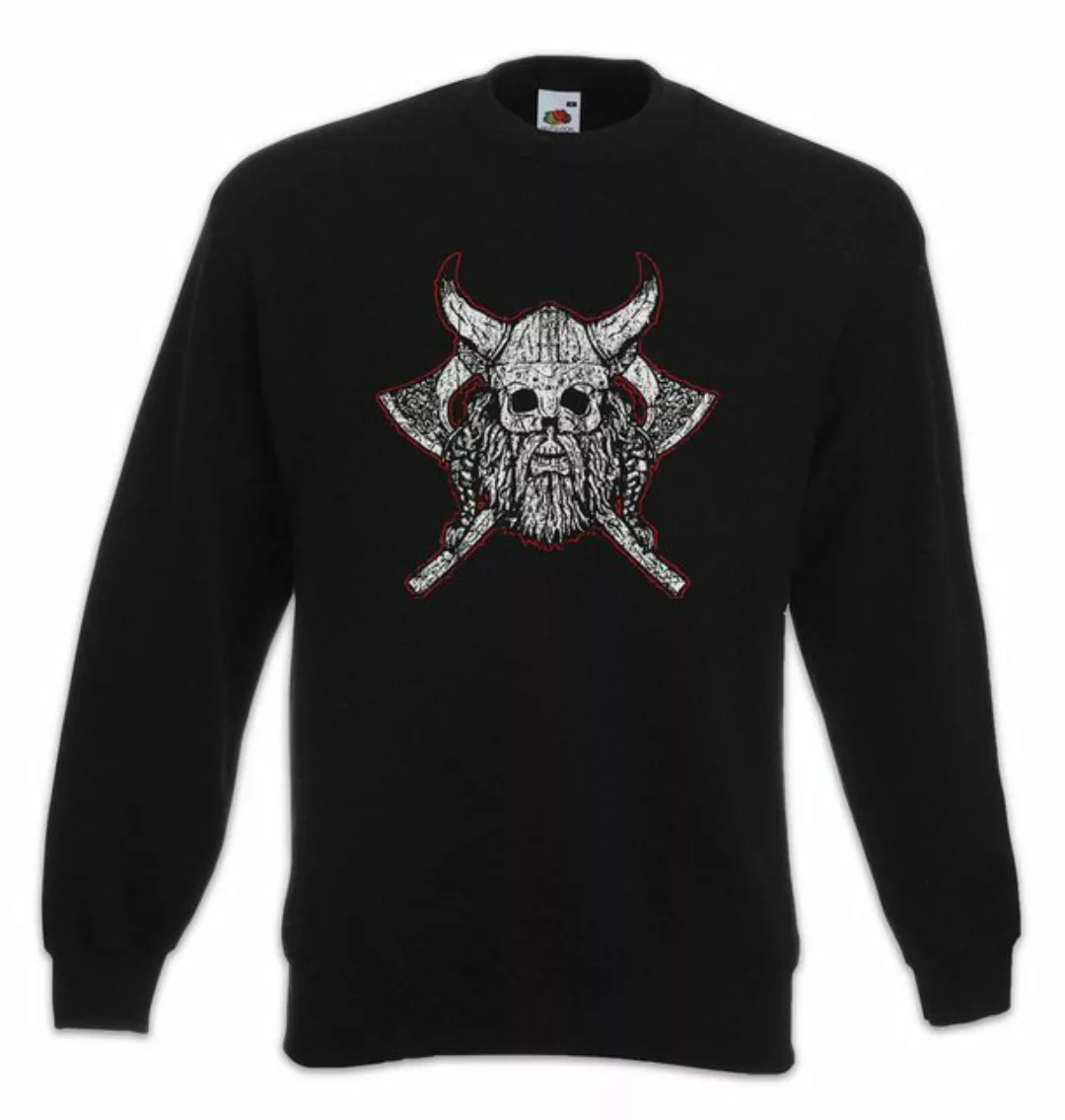 Urban Backwoods Sweatshirt Viking Skull VII Sweatshirt Runen Runes Thor Nor günstig online kaufen