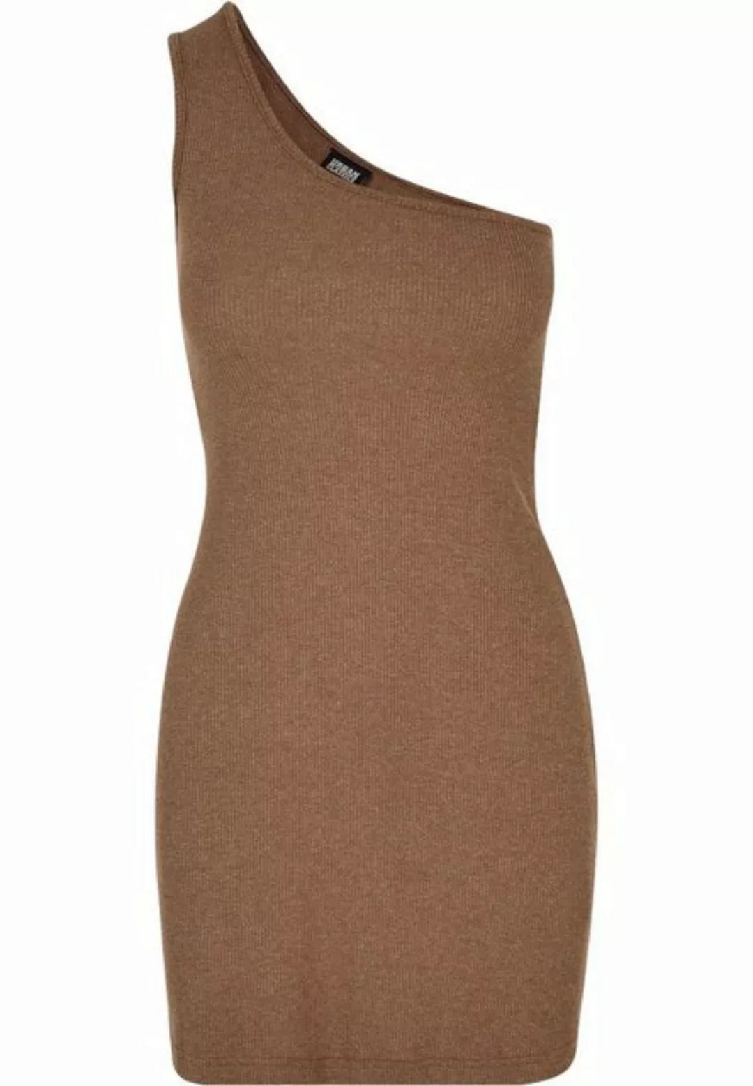 URBAN CLASSICS Stillkleid Damen Ladies Rib One Shoulder Dress (1-tlg) günstig online kaufen