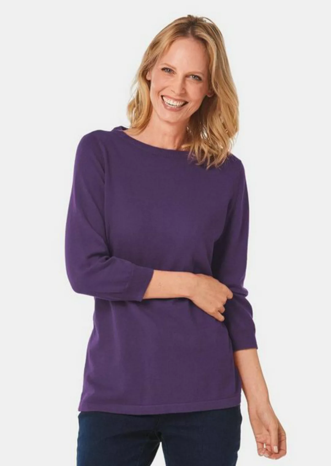 GOLDNER Strickpullover Kurzgröße: Pullover aus hochwertigem Garn günstig online kaufen