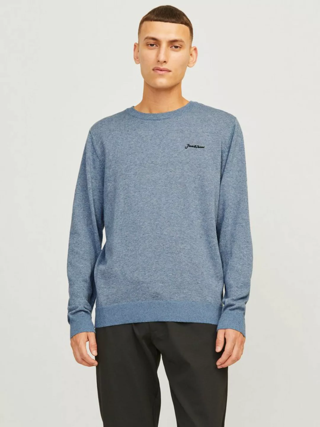 Jack & Jones Rundhalspullover JJBRAD KNIT CREW NECK AW24 günstig online kaufen