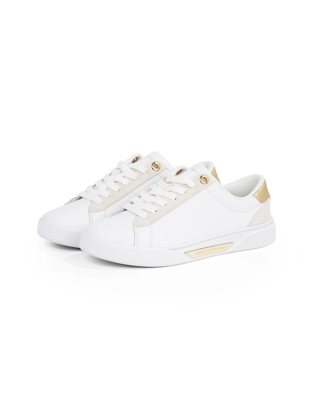 Tommy Hilfiger Plateausneaker "CHIC COURT SNEAKER", Schnürschuh, Halbschuh, günstig online kaufen