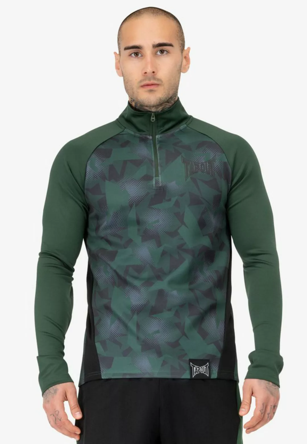 TAPOUT Rundhalspullover TRAINING MIDLAYER günstig online kaufen