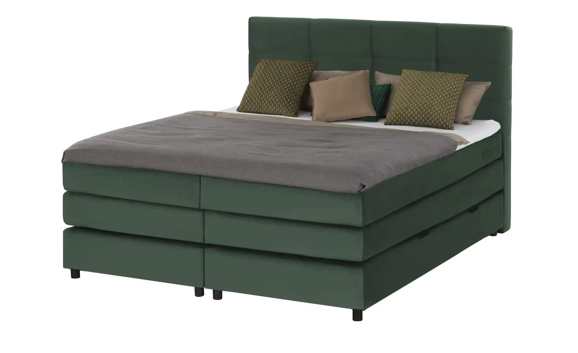 uno Boxspringbett  Wind ¦ grün ¦ Maße (cm): B: 180 H: 152 Betten > Komfortb günstig online kaufen